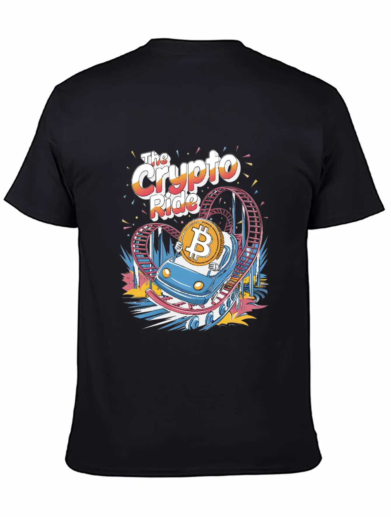 The Crypto Ride Unisex Casual T-Shirt – Clean Design For Daily Comfort