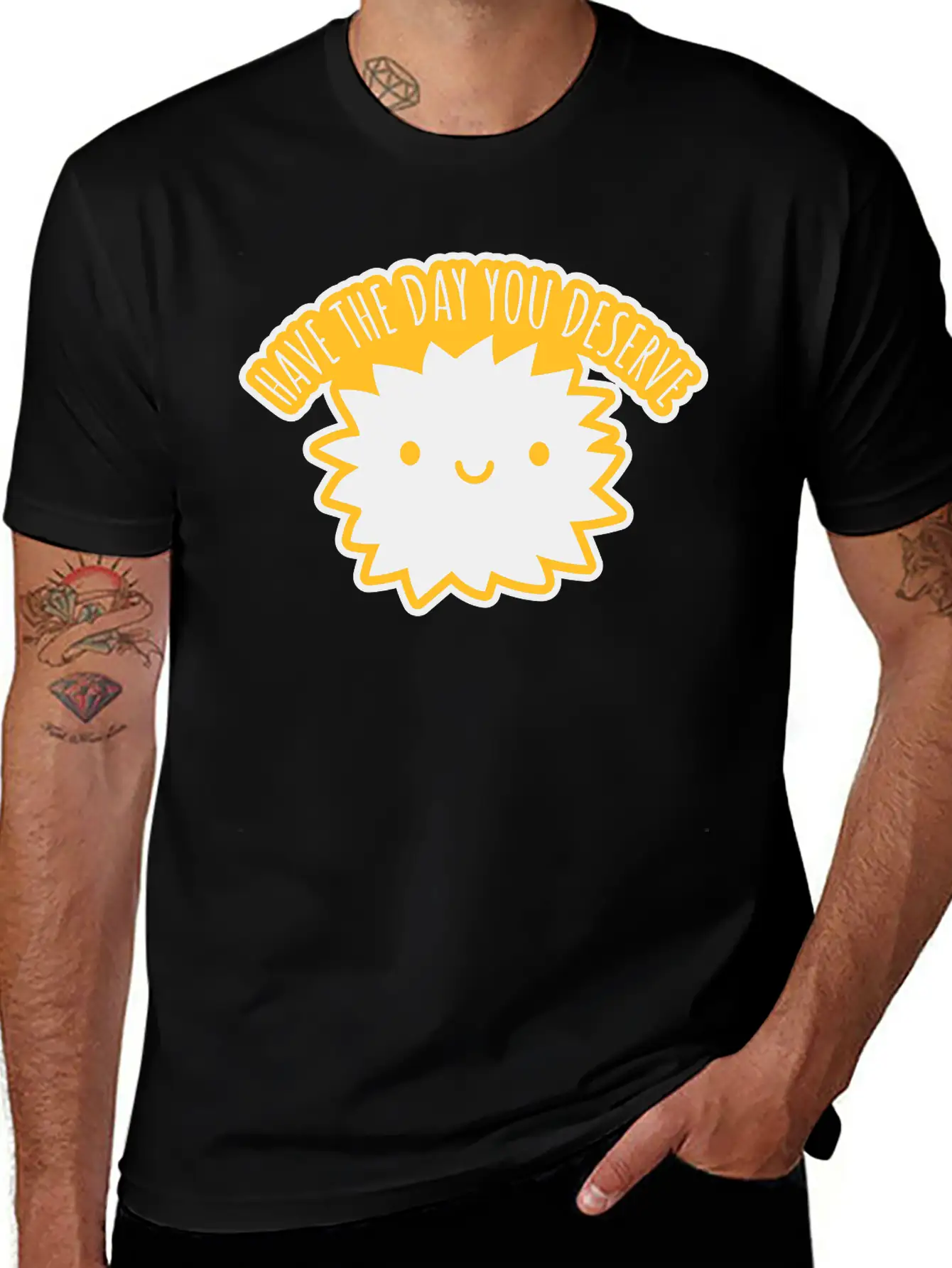 The Day You Deserve Unisex Casual T-Shirt – Clean Design For Daily Comfort
