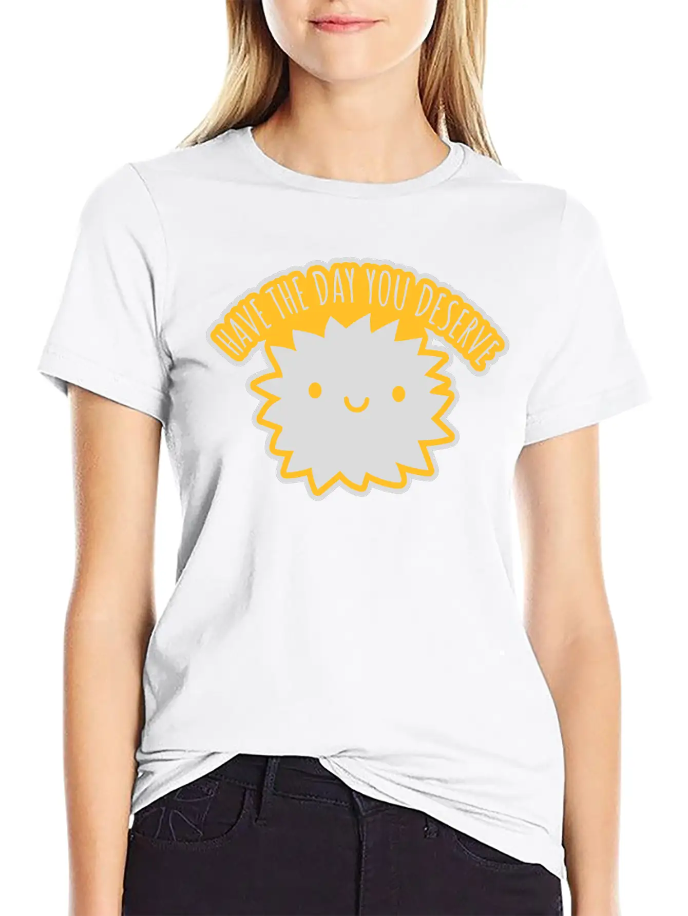 The Day You Deserve Unisex Casual T-Shirt – Clean Design For Daily Comfort