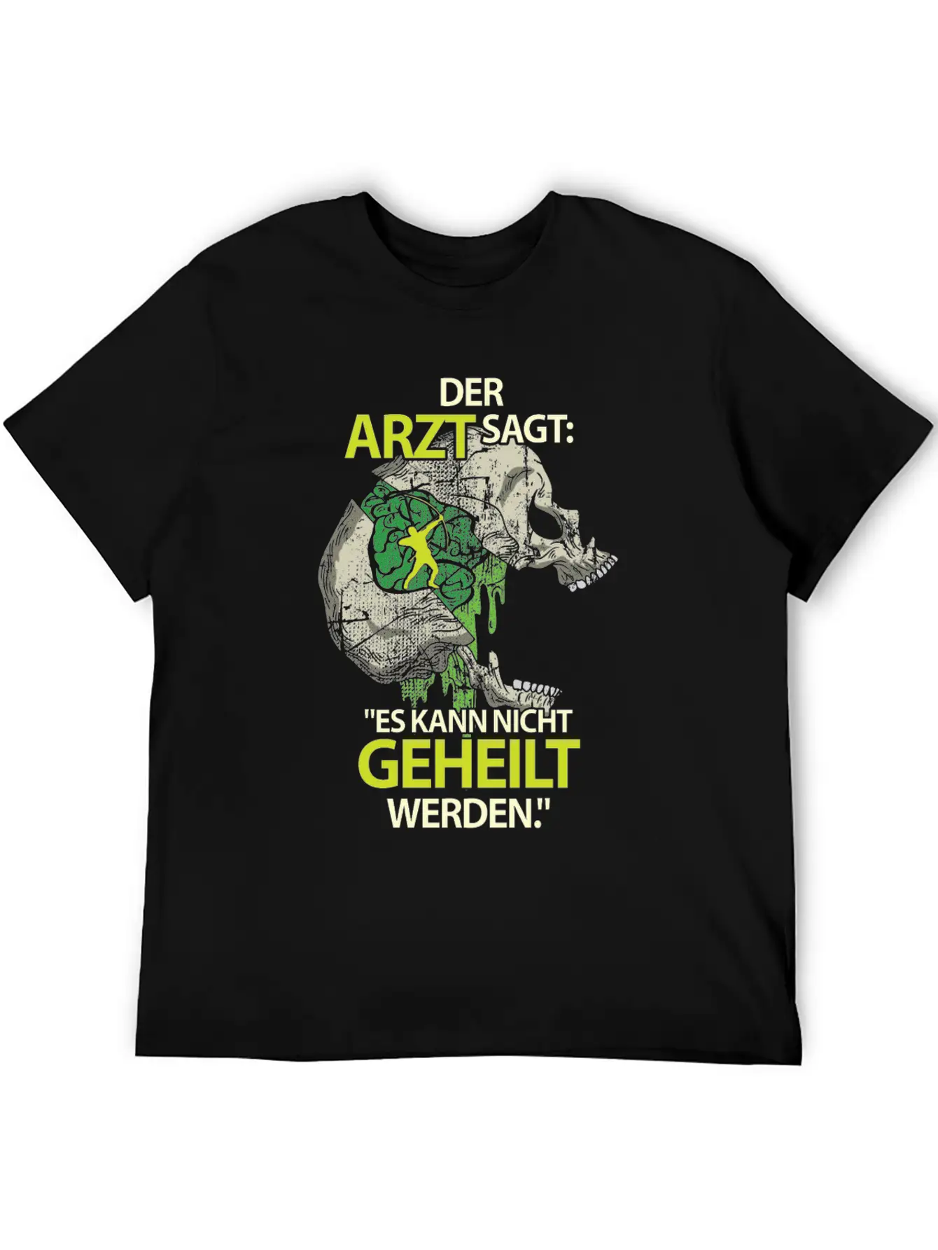 The Doctor Says: It Can Not Be Cured Unisex Short Sleeve Soft Cotton T-Shirt – Casual Everyday Wear