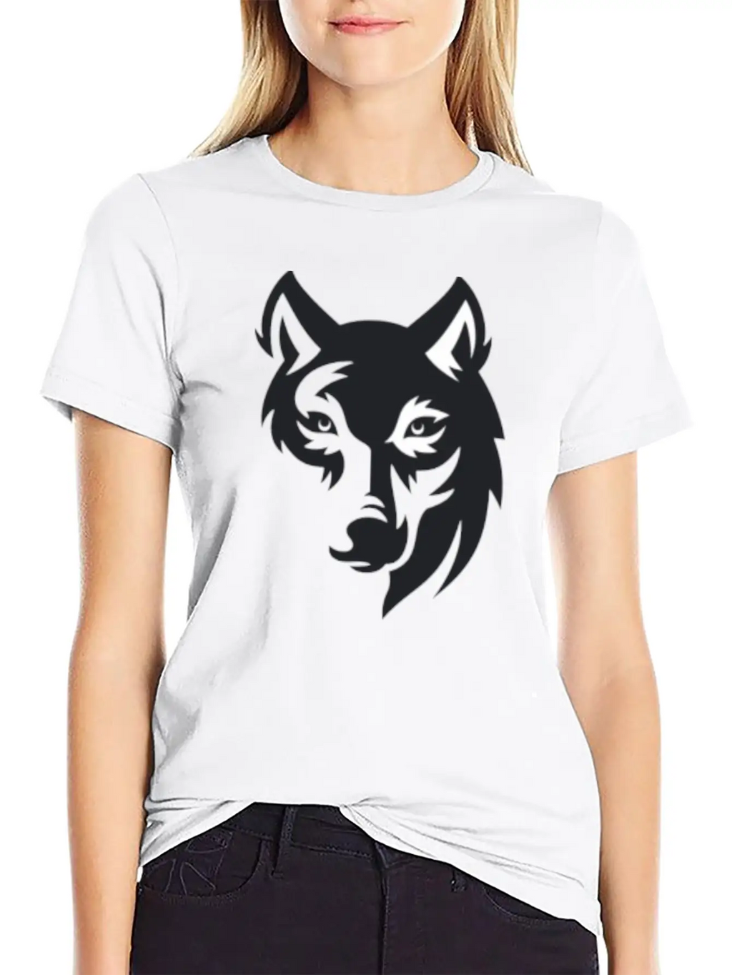THE DOG Unisex Short Sleeve Soft Cotton T-Shirt – Casual Everyday Wear