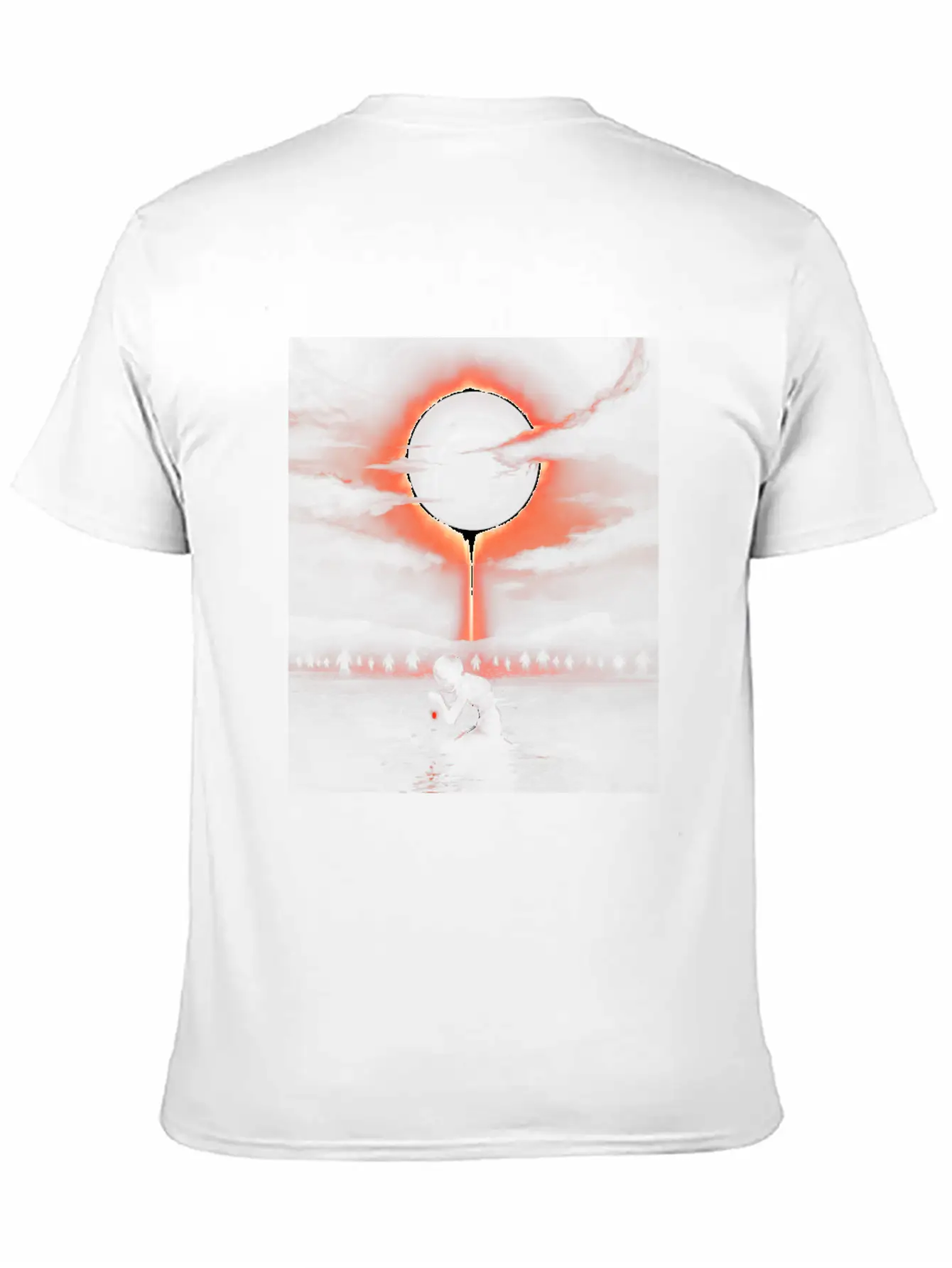 The Eclipse Graphic Unisex Short Sleeve Soft Cotton T-Shirt – Casual Everyday Wear