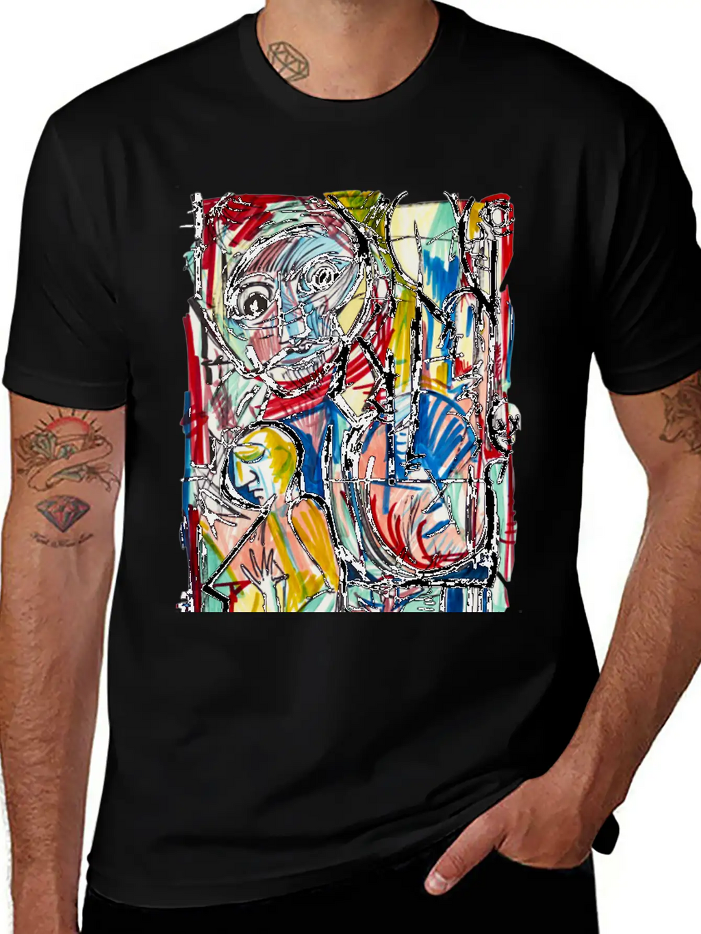 The Emotion Of Colour Casual Graphic T-Shirt – Simple And Comfortable Daily Wear