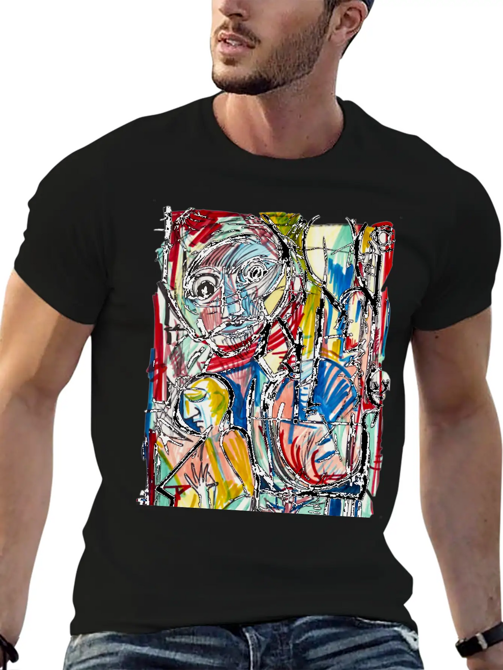The Emotion Of Colour Casual Graphic T-Shirt – Simple And Comfortable Daily Wear