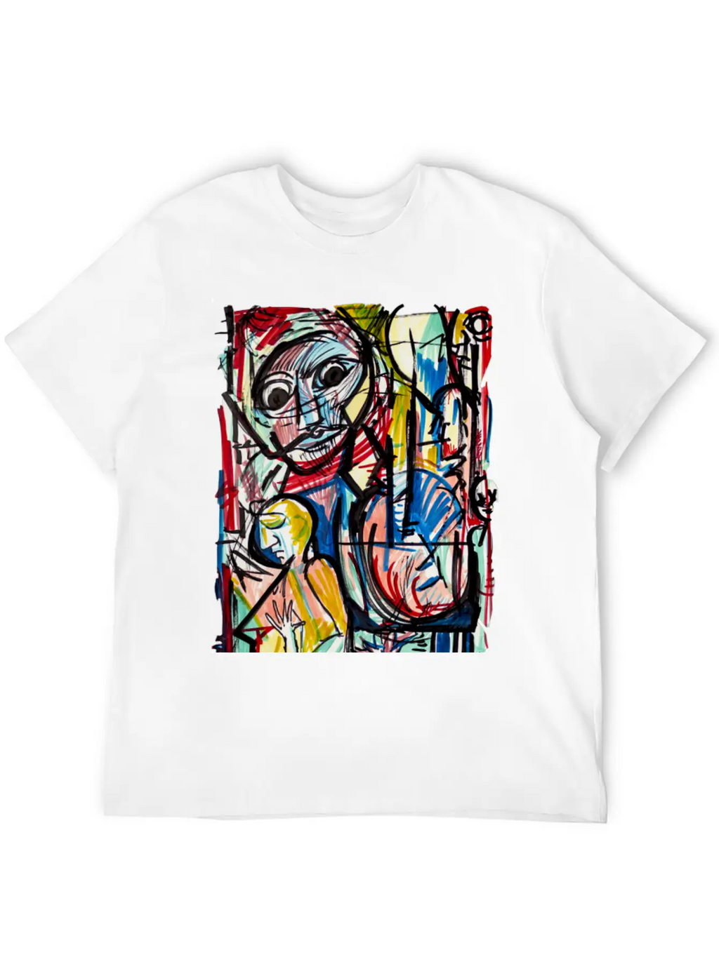 The Emotion Of Colour Casual Graphic T-Shirt – Simple And Comfortable Daily Wear