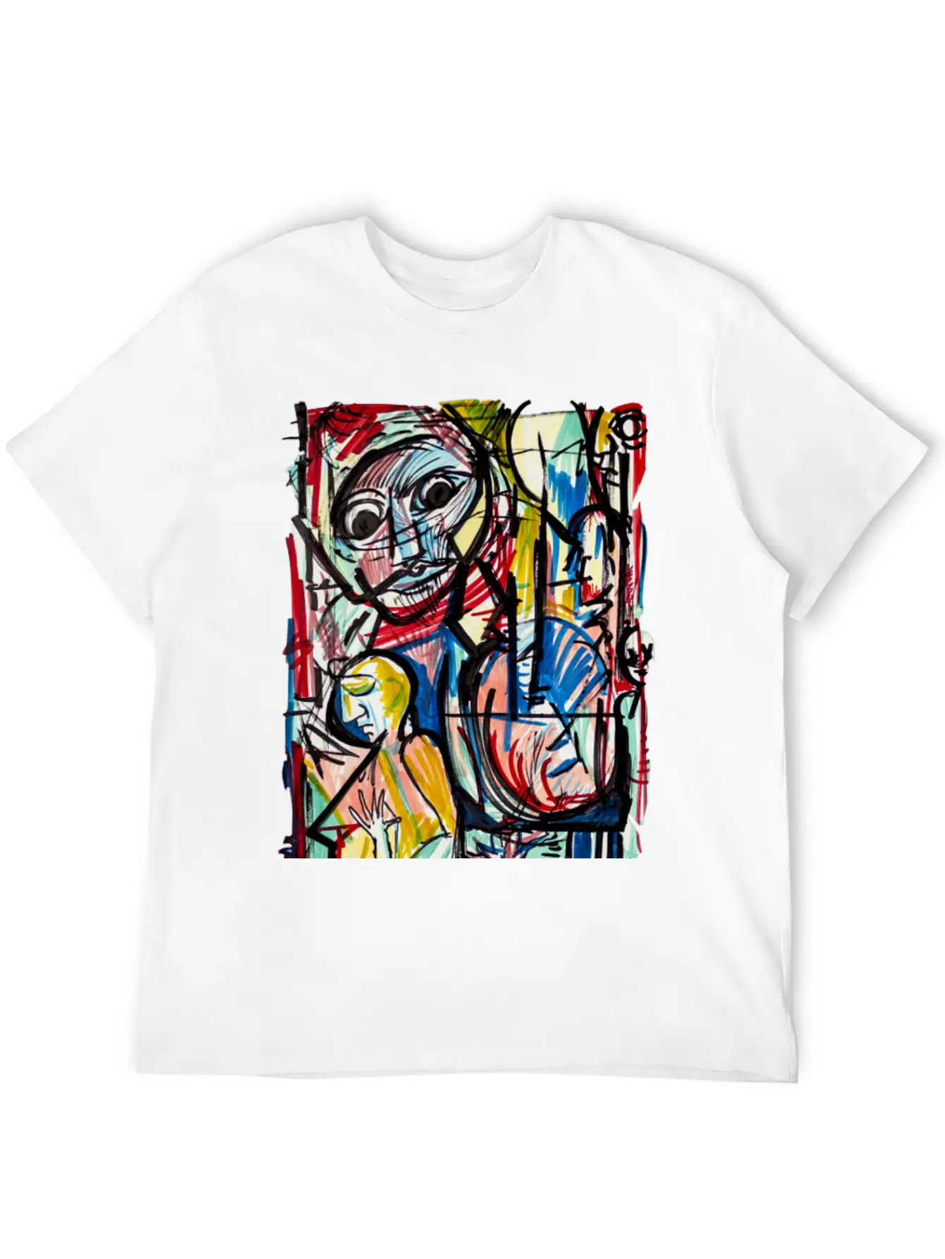 The Emotion Of Colour Casual Graphic T-Shirt – Simple And Comfortable Daily Wear