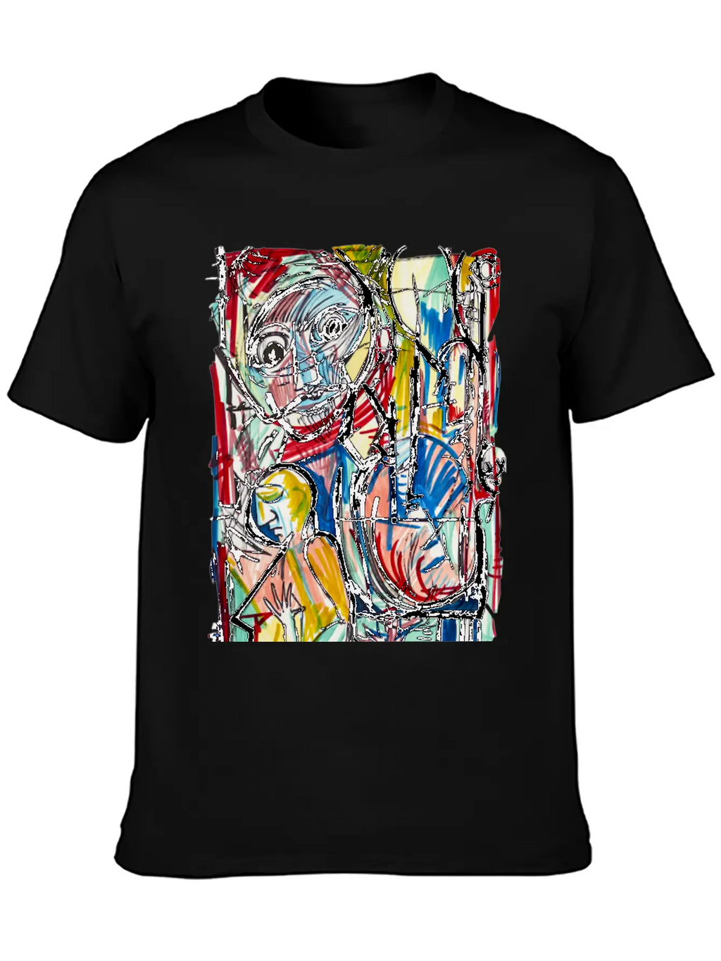 The Emotion Of Colour Casual Graphic T-Shirt – Simple And Comfortable Daily Wear