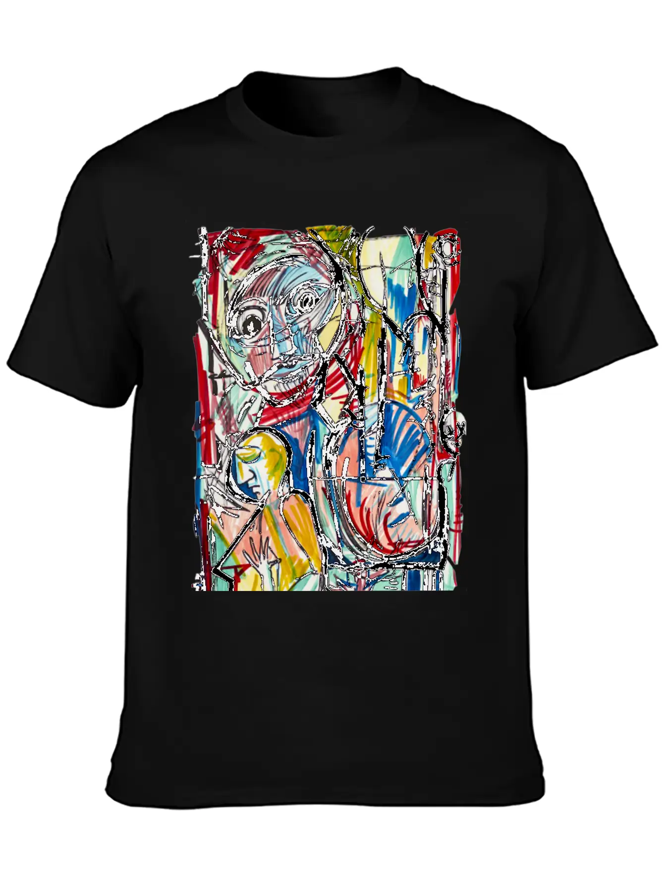 The Emotion Of Colour Casual Graphic T-Shirt – Simple And Comfortable Daily Wear