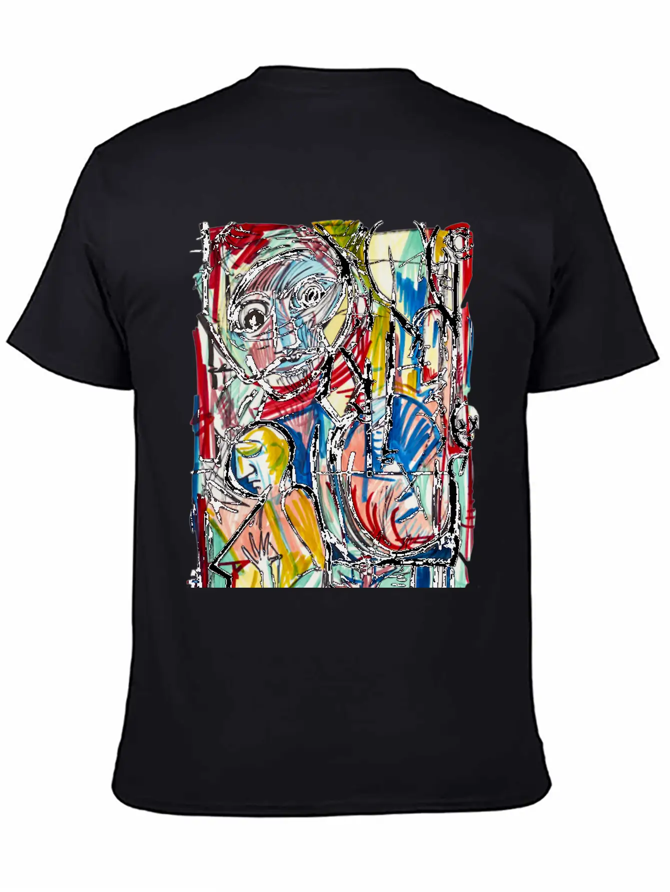 The Emotion Of Colour Casual Graphic T-Shirt – Simple And Comfortable Daily Wear