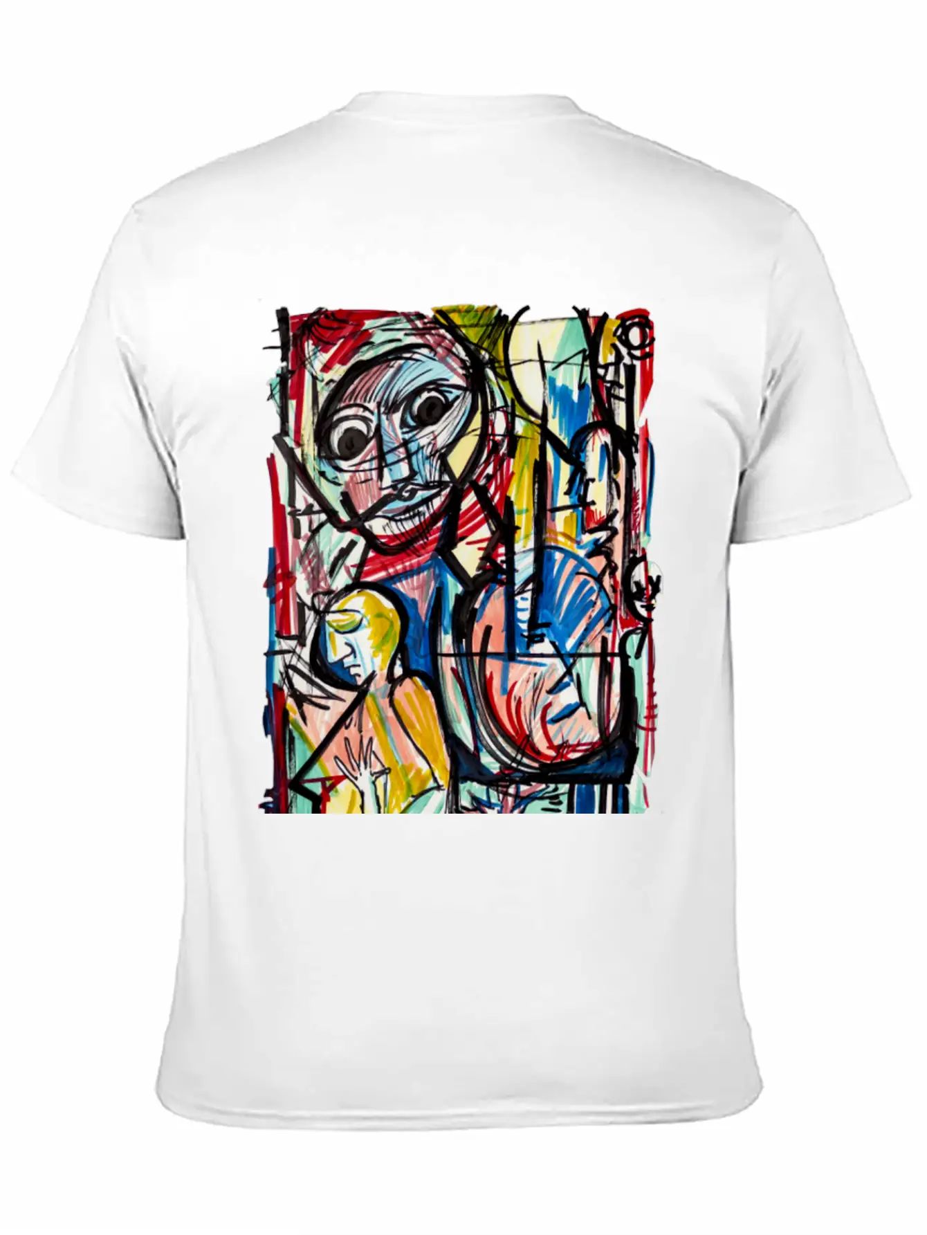 The Emotion Of Colour Casual Graphic T-Shirt – Simple And Comfortable Daily Wear
