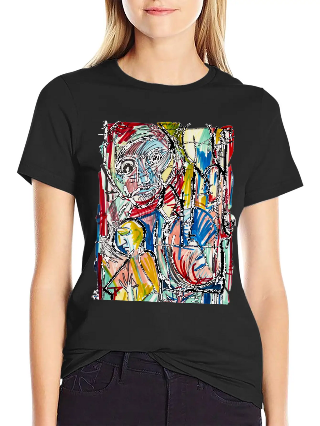 The Emotion Of Colour Casual Graphic T-Shirt – Simple And Comfortable Daily Wear
