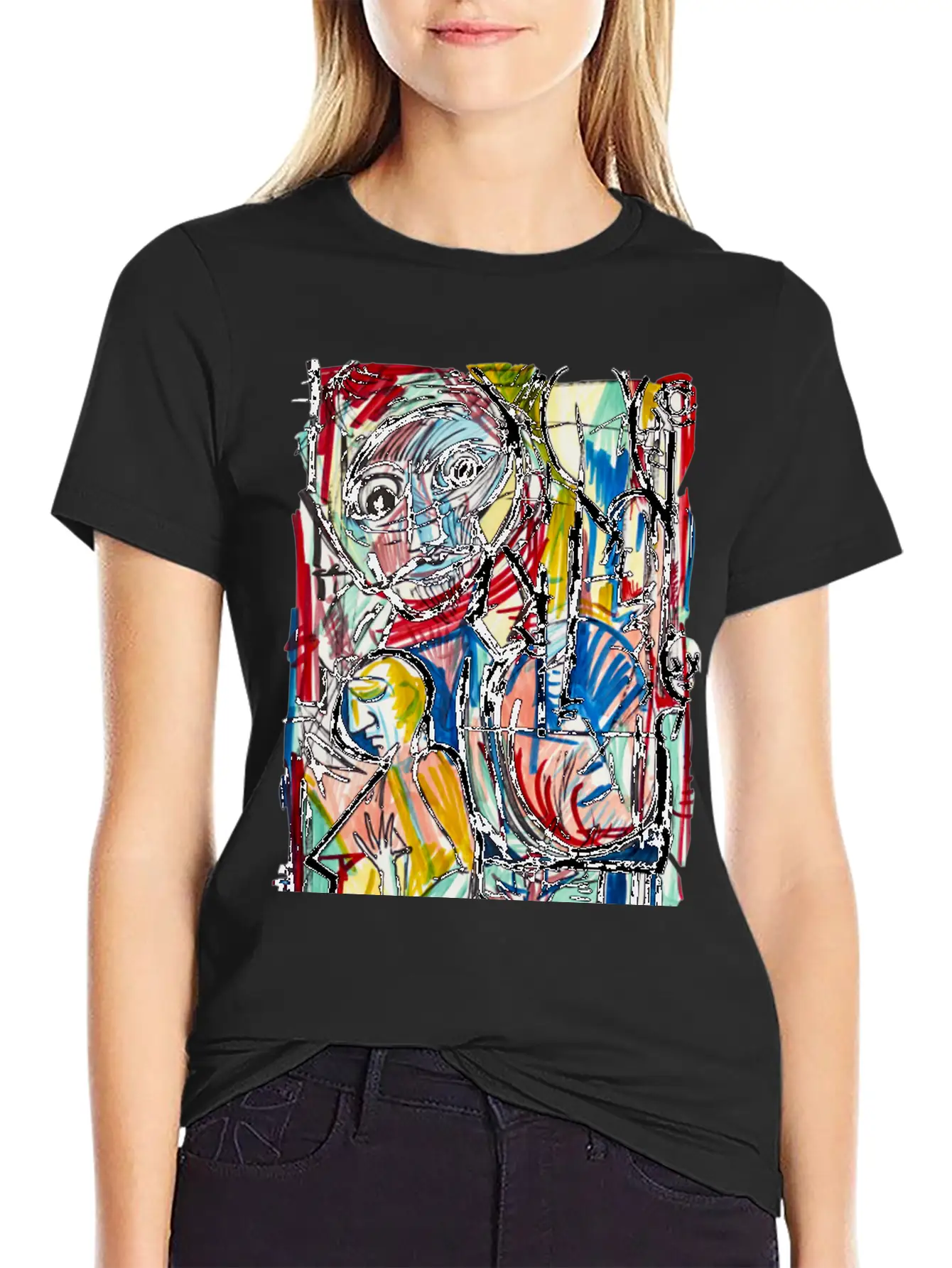 The Emotion Of Colour Casual Graphic T-Shirt – Simple And Comfortable Daily Wear