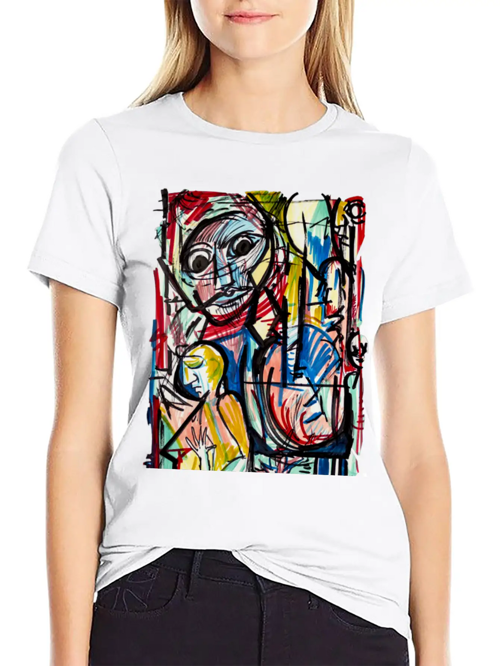 The Emotion Of Colour Casual Graphic T-Shirt – Simple And Comfortable Daily Wear