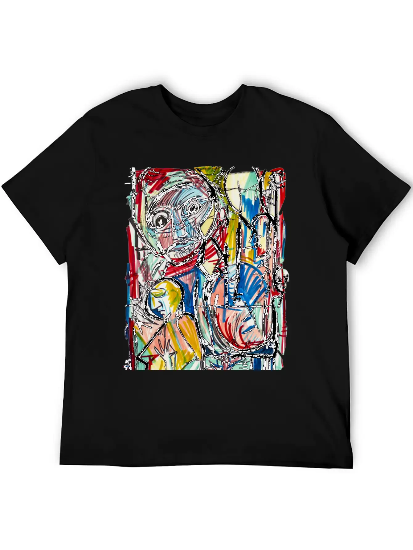 The Emotion Of Colour Casual Graphic T-Shirt – Simple And Comfortable Daily Wear