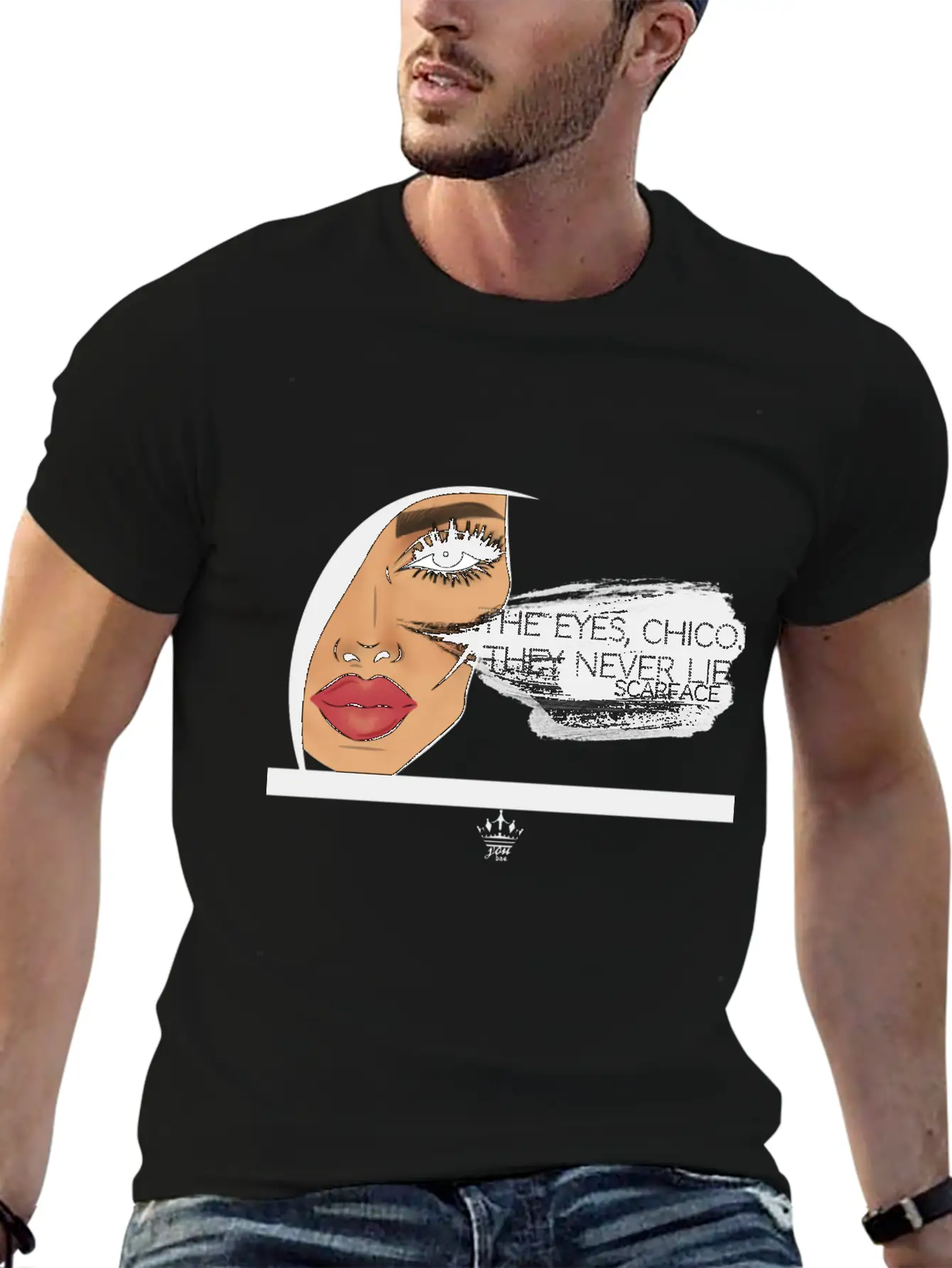 The Eyes Essential Cotton Tee For Daily Outfits – Unisex Style