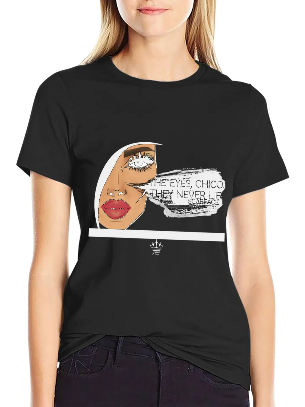The Eyes Essential Cotton Tee For Daily Outfits – Unisex Style
