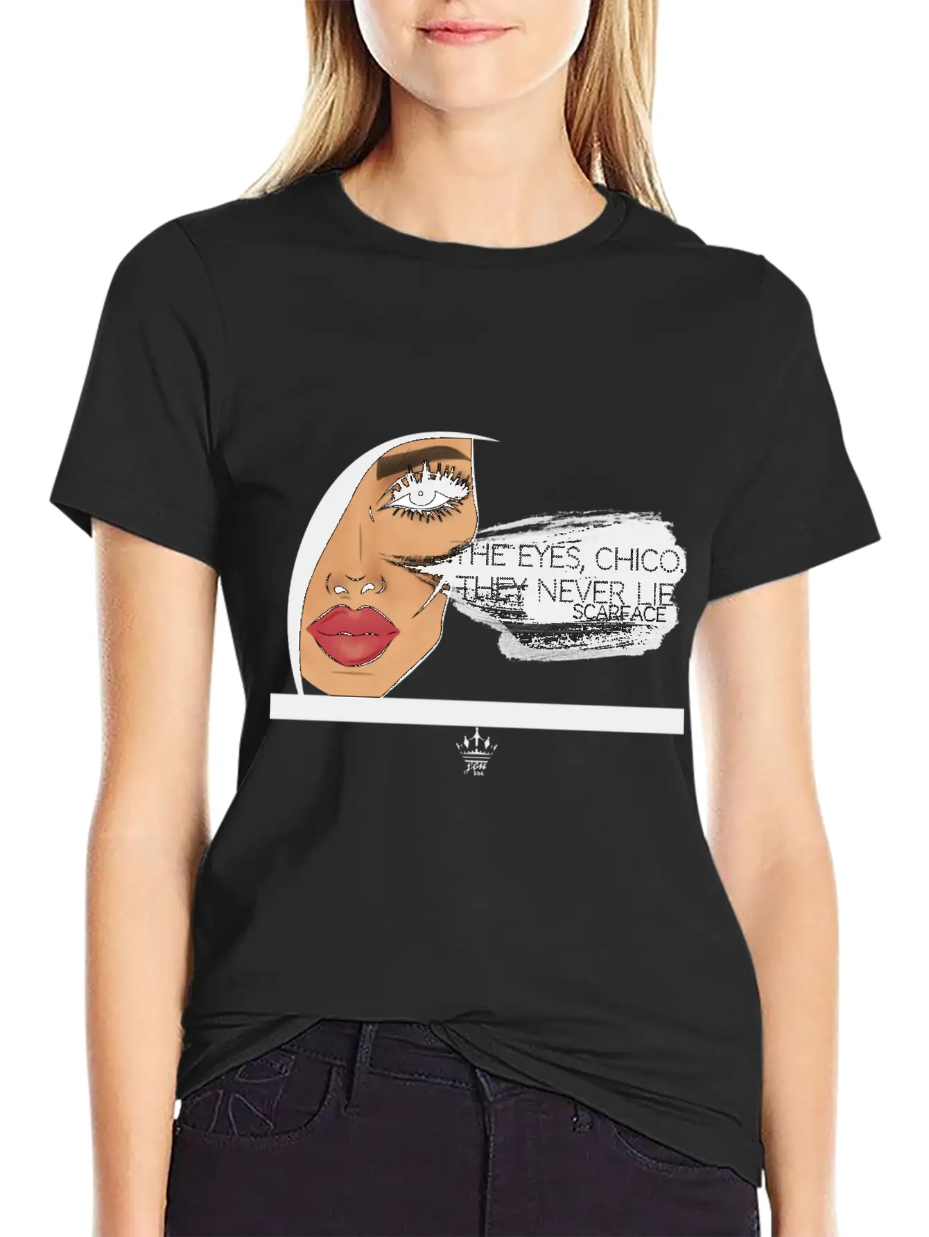 The Eyes Essential Cotton Tee For Daily Outfits – Unisex Style