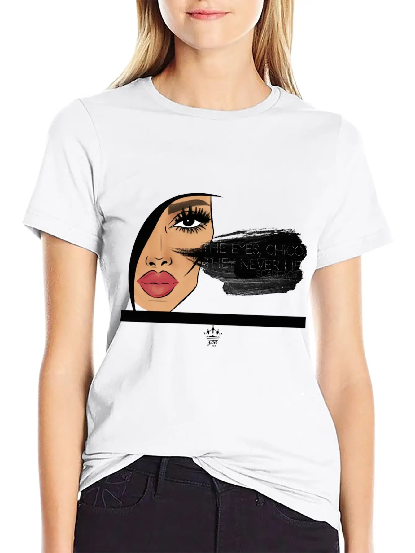 The Eyes Essential Cotton Tee For Daily Outfits – Unisex Style