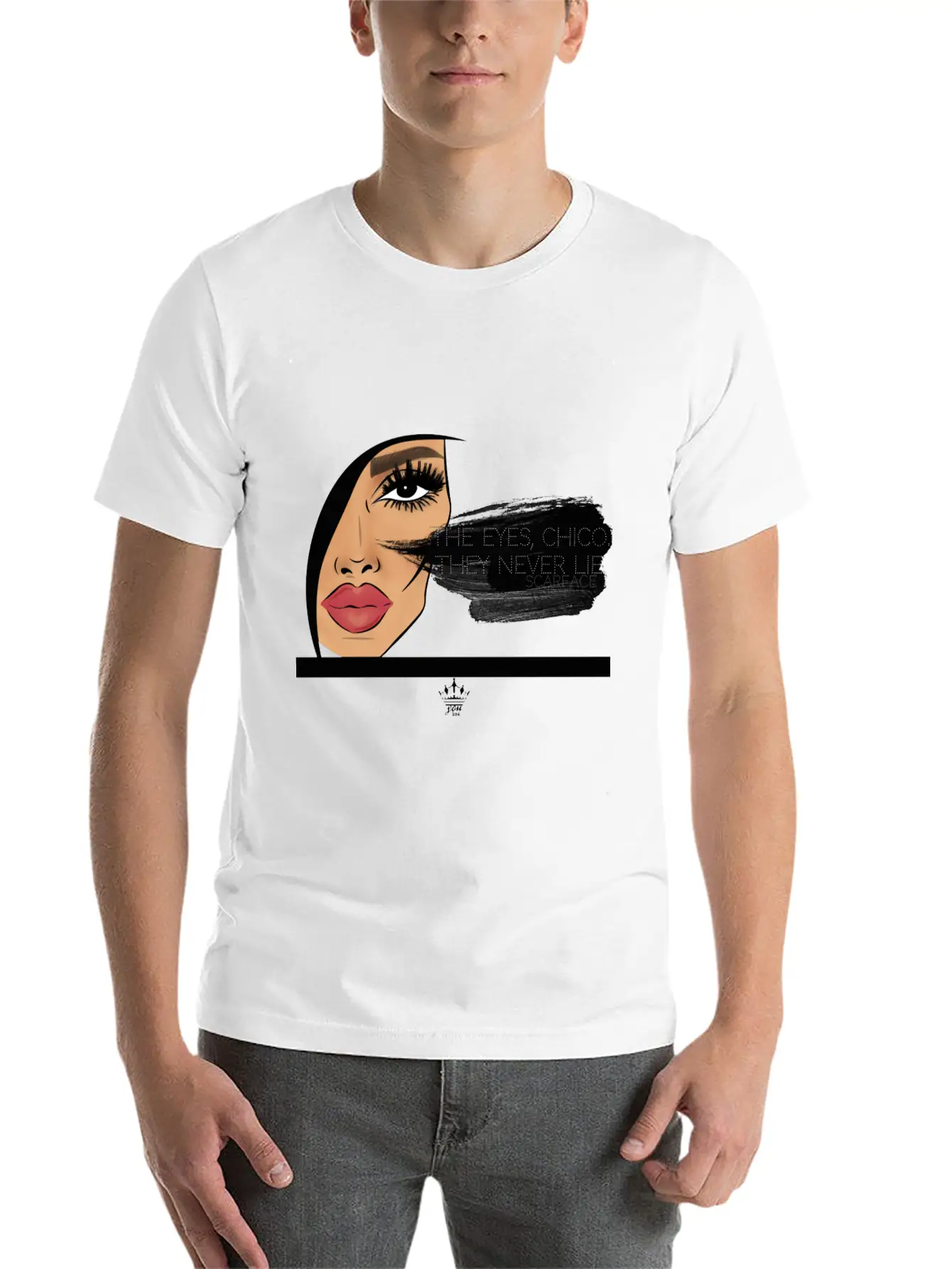 The Eyes Essential Cotton Tee For Daily Outfits – Unisex Style