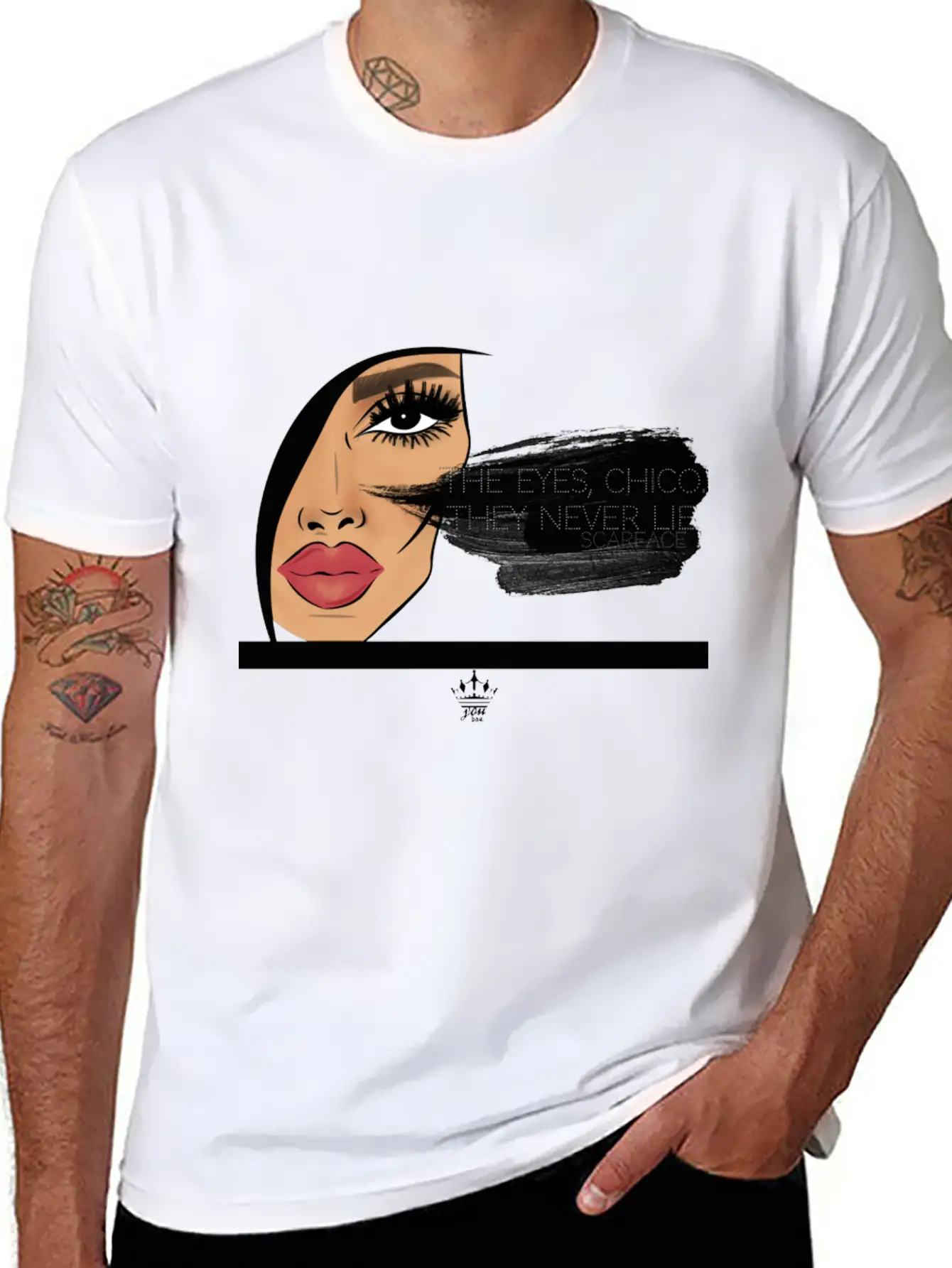 The Eyes Essential Cotton Tee For Daily Outfits – Unisex Style
