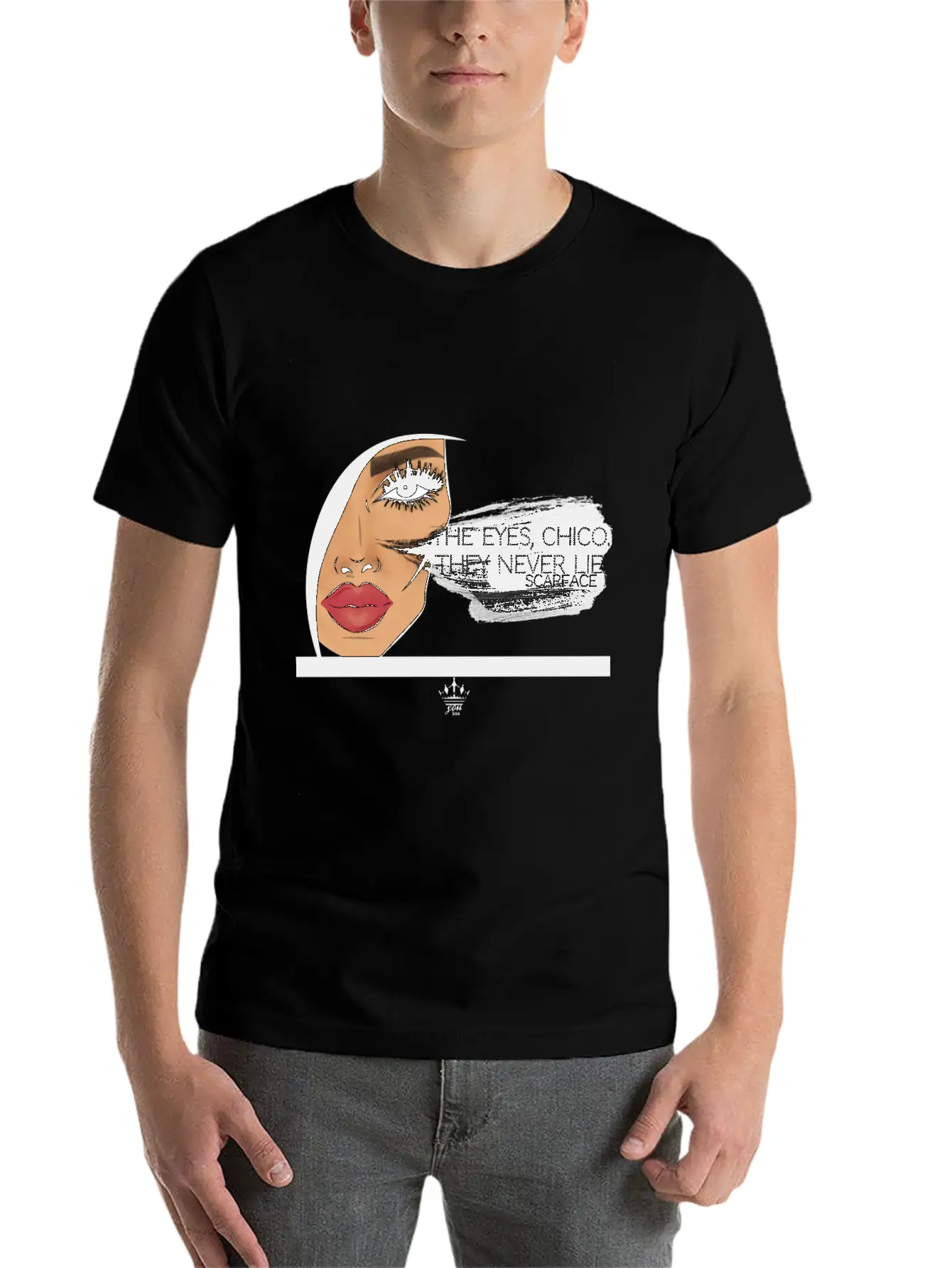 The Eyes Essential Cotton Tee For Daily Outfits – Unisex Style