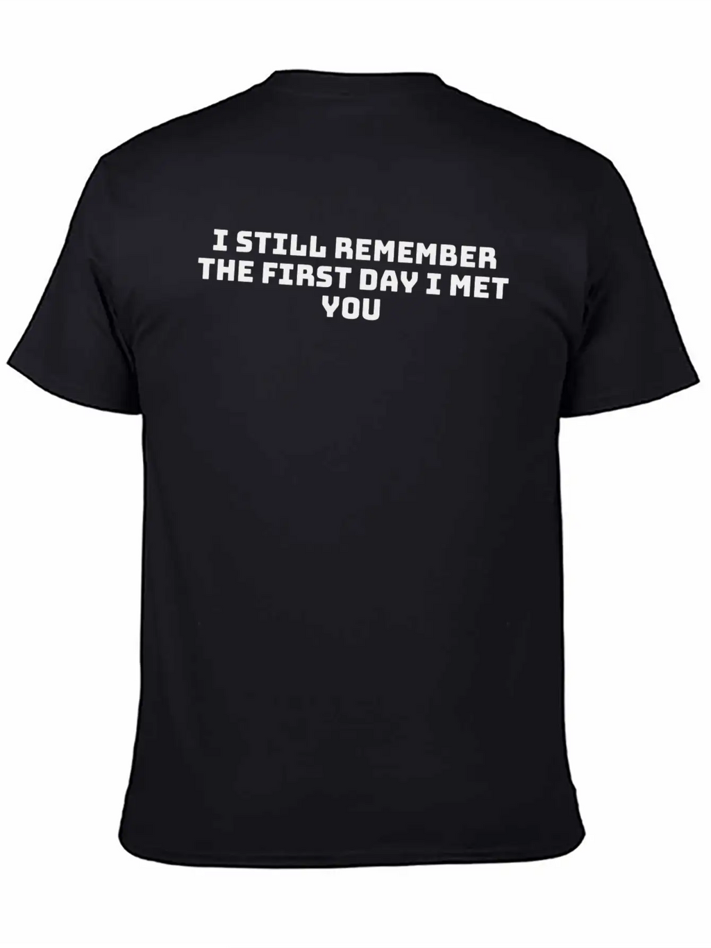 The First Day Unisex Casual T-Shirt – Clean Design For Daily Comfort