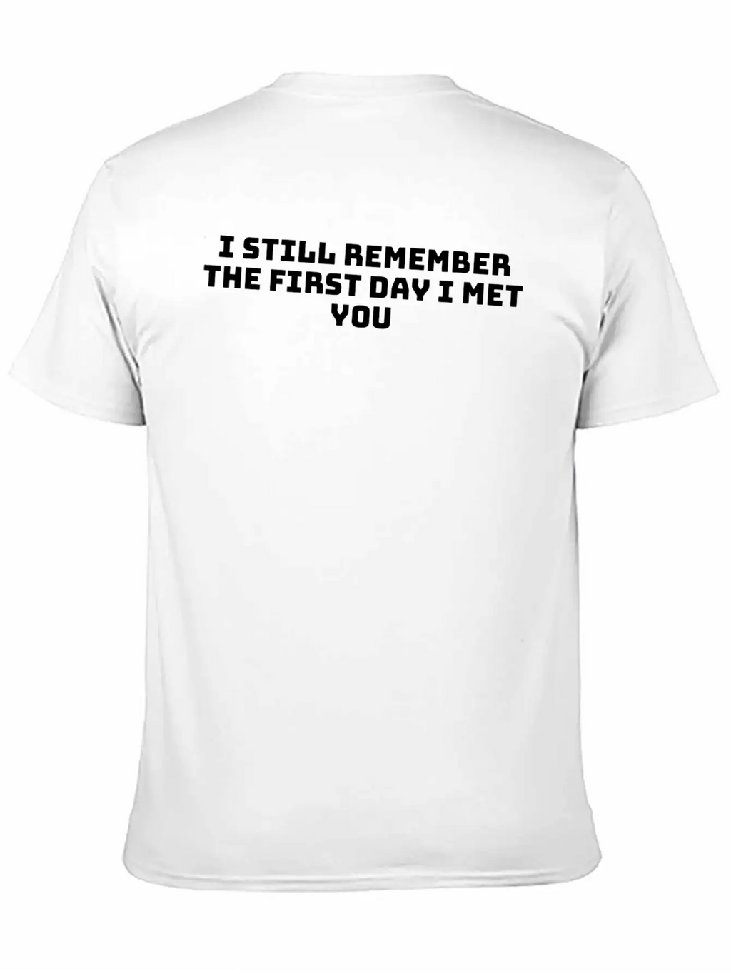 The First Day Unisex Casual T-Shirt – Clean Design For Daily Comfort
