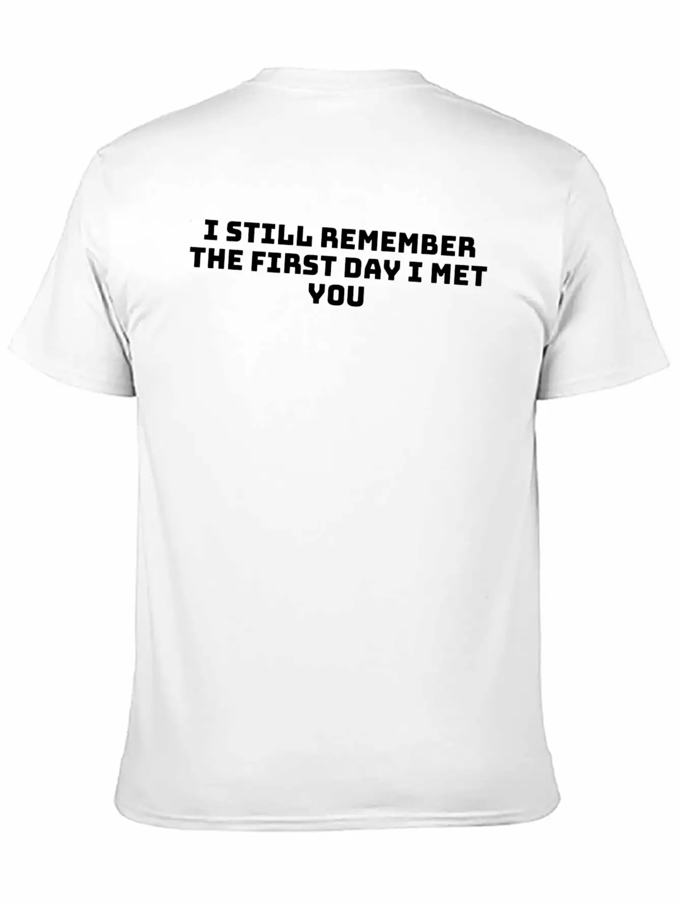 The First Day Unisex Casual T-Shirt – Clean Design For Daily Comfort