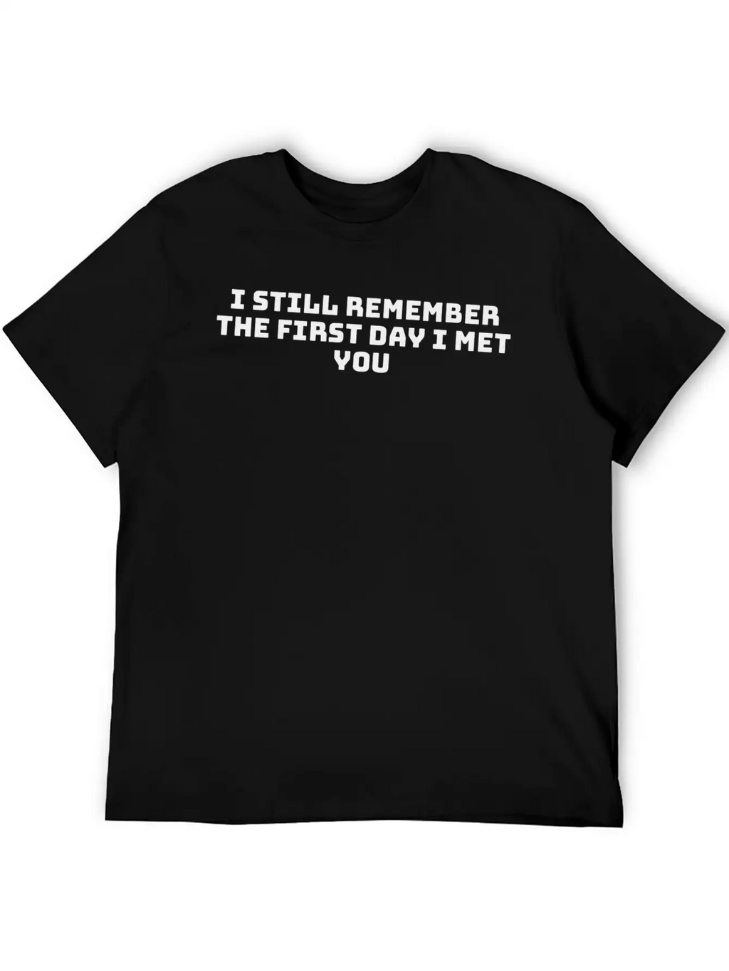 The First Day Unisex Casual T-Shirt – Clean Design For Daily Comfort