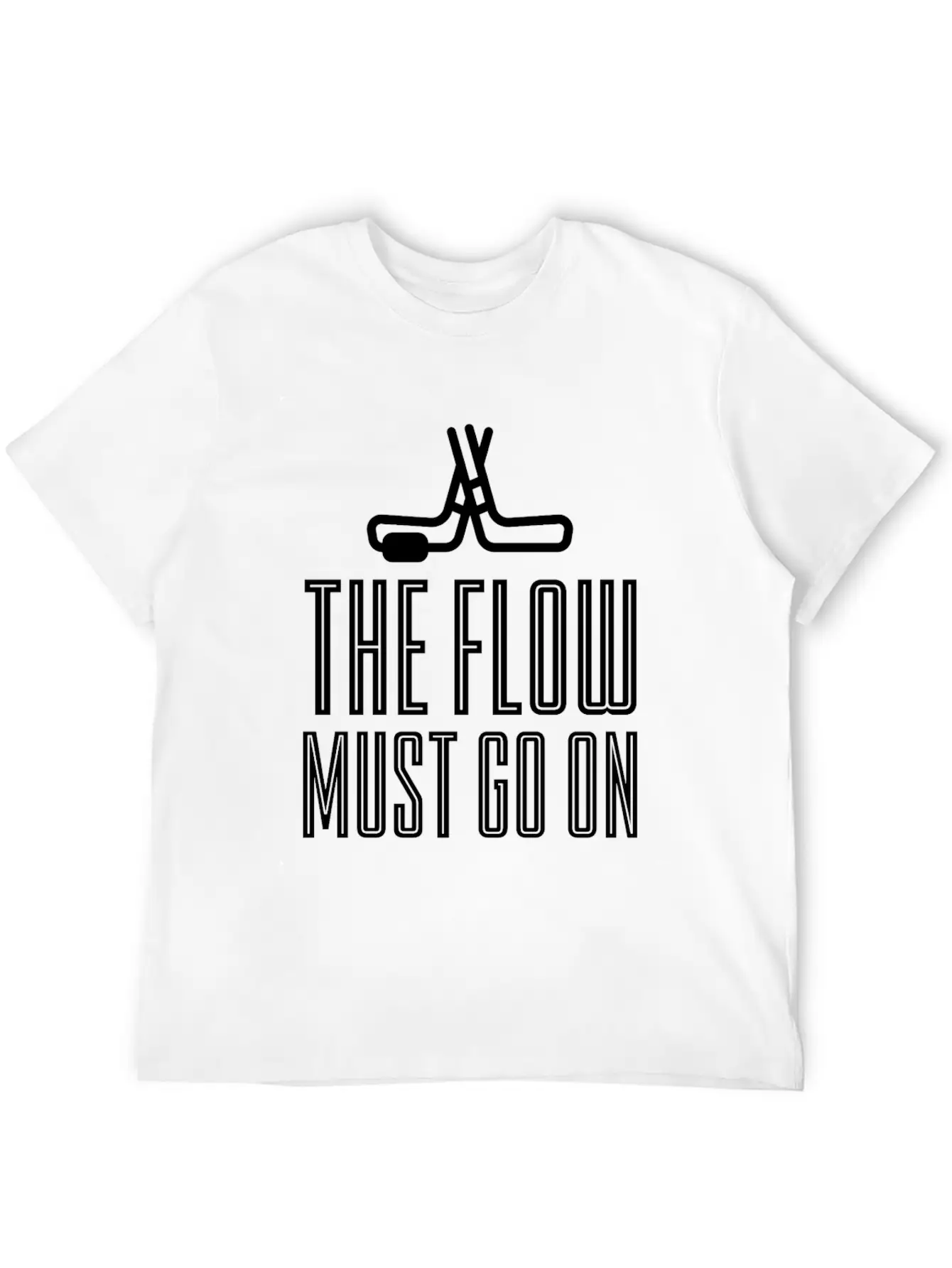 The Flow Must Go On 3 Unisex Casual T-Shirt – Clean Design For Daily Comfort