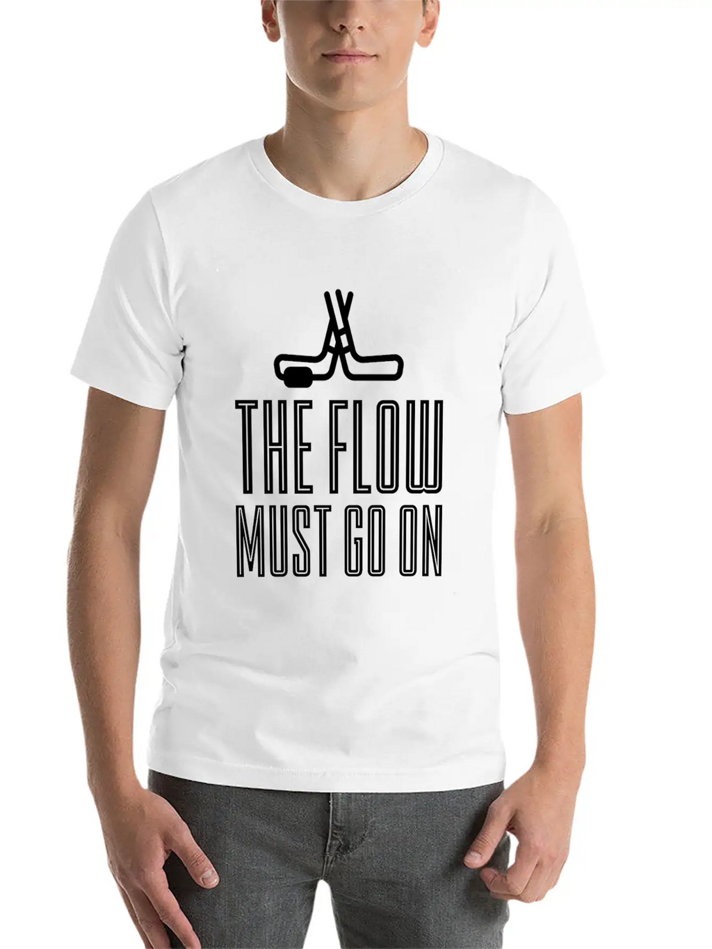The Flow Must Go On 3 Unisex Casual T-Shirt – Clean Design For Daily Comfort