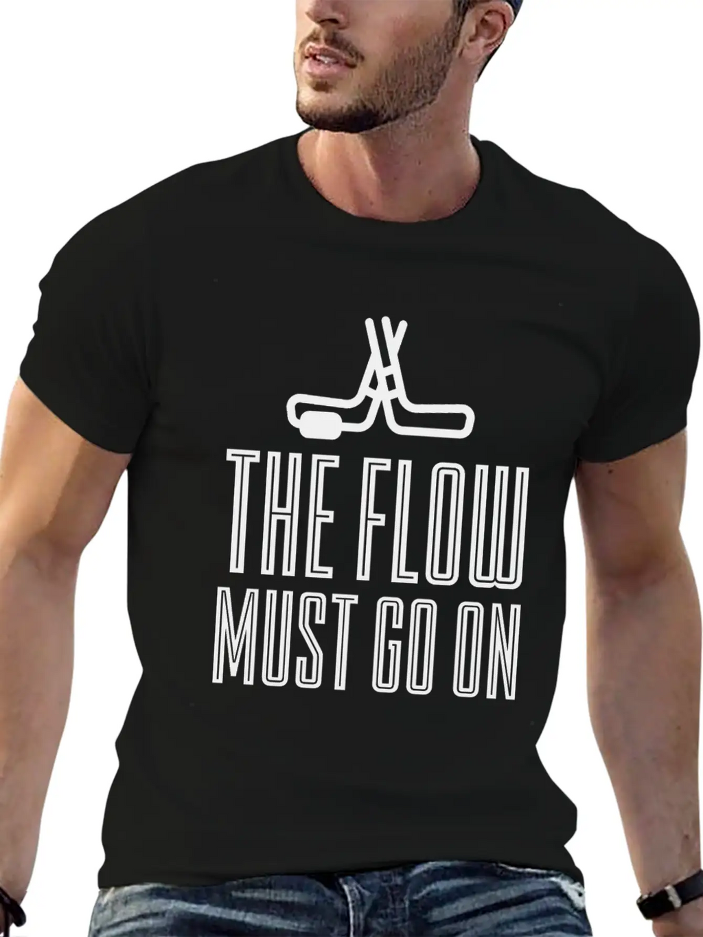 The Flow Must Go On 3 Unisex Casual T-Shirt – Clean Design For Daily Comfort