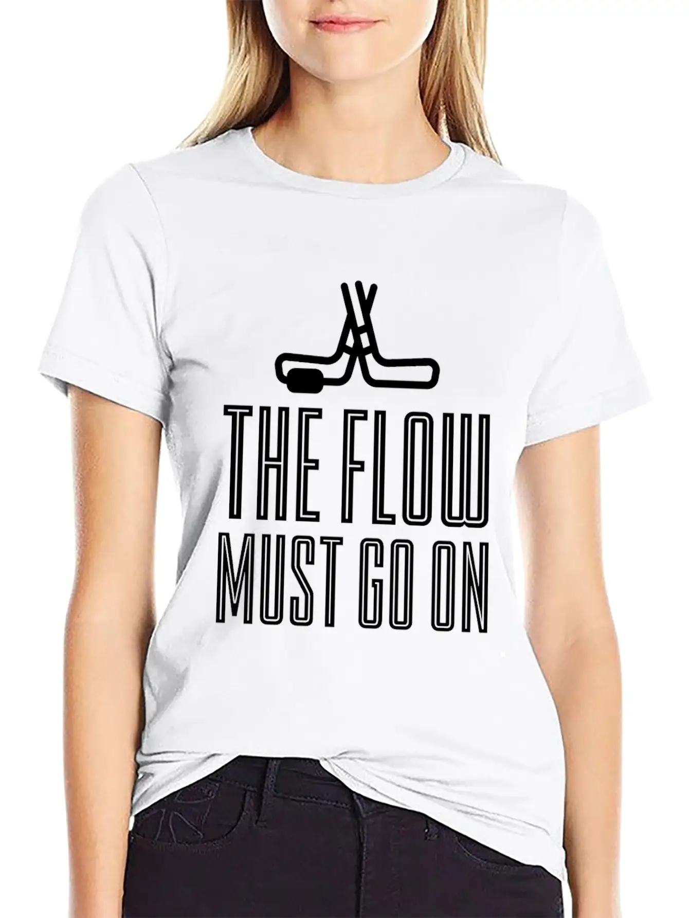 The Flow Must Go On 3 Unisex Casual T-Shirt – Clean Design For Daily Comfort