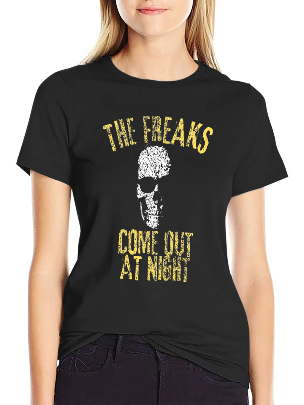 The Freaks Come Out At Night Unisex Short Sleeve Soft Cotton T-Shirt – Casual Everyday Wear