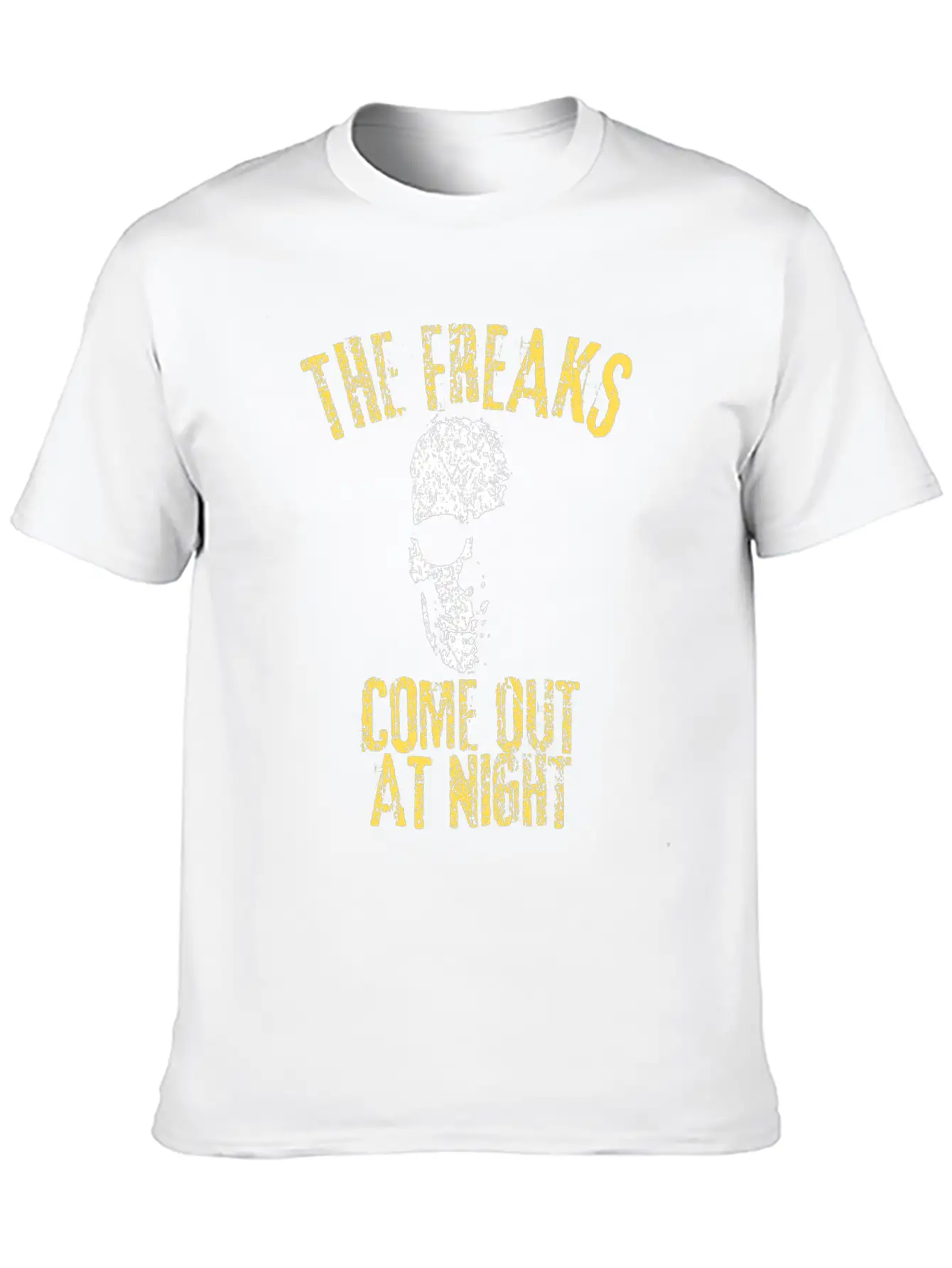 The Freaks Come Out At Night Unisex Short Sleeve Soft Cotton T-Shirt – Casual Everyday Wear
