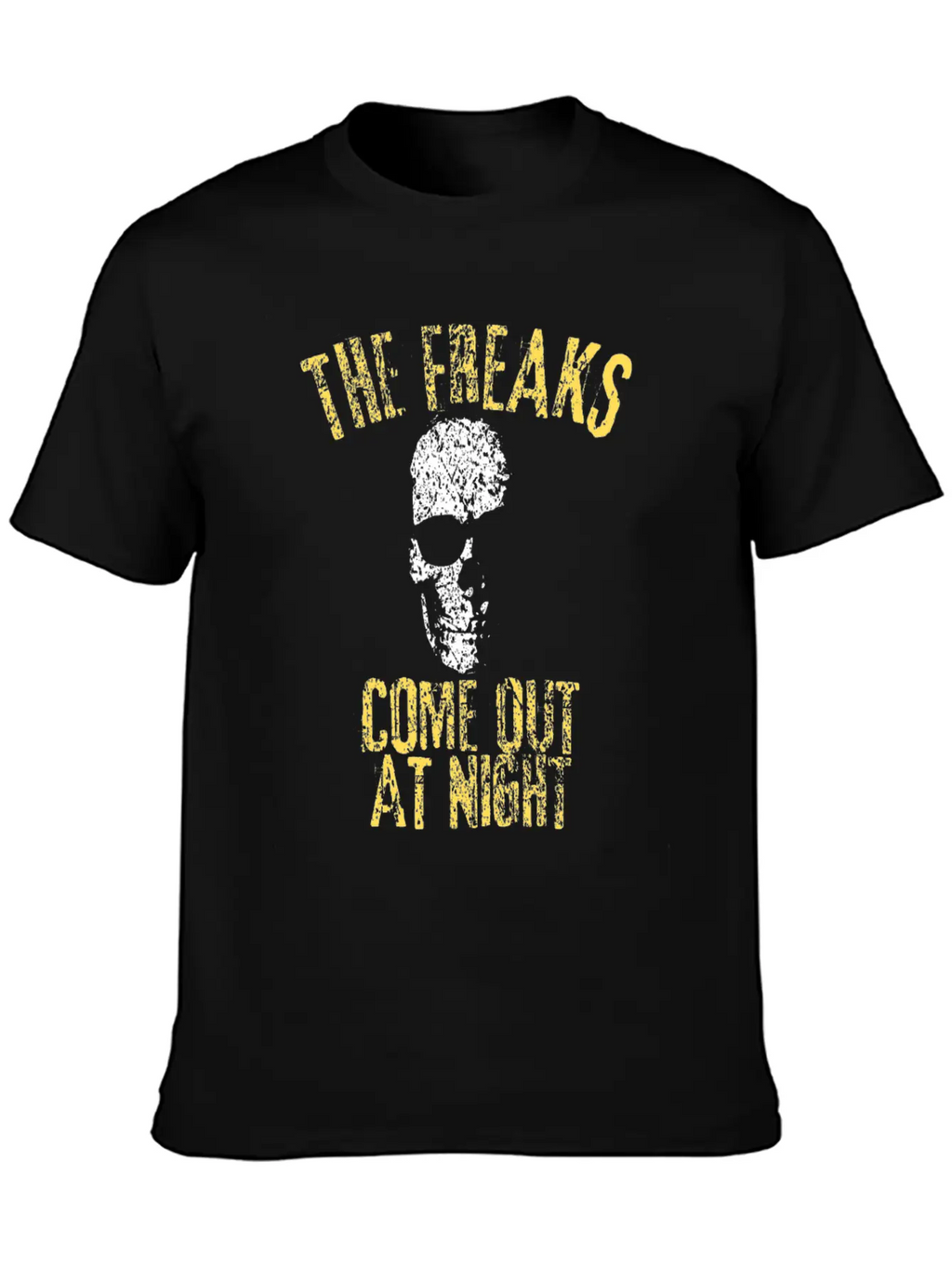 The Freaks Come Out At Night Unisex Short Sleeve Soft Cotton T-Shirt – Casual Everyday Wear