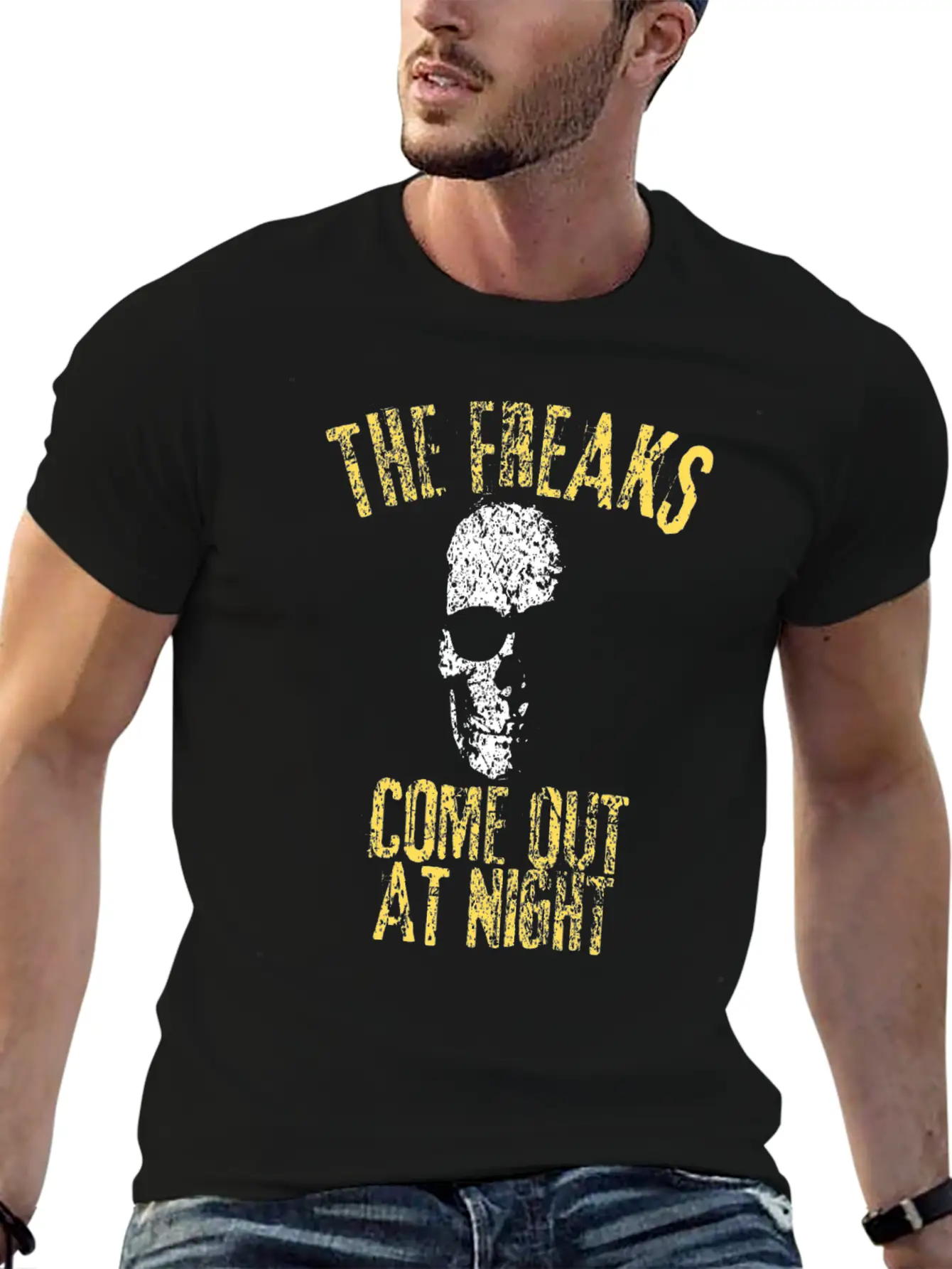 The Freaks Come Out At Night Unisex Short Sleeve Soft Cotton T-Shirt – Casual Everyday Wear