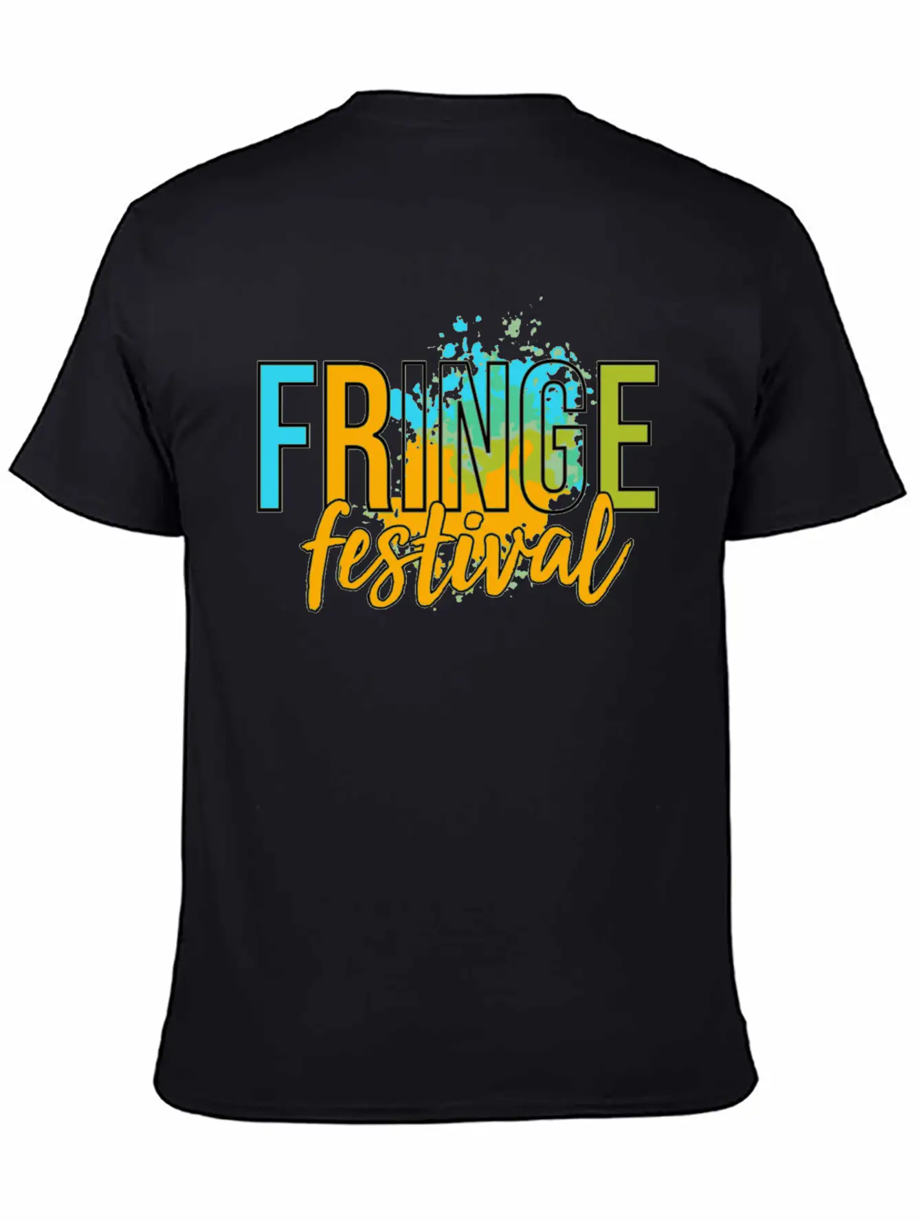 The Fringe Festival Fringe Festival Edinburgh Unisex Short Sleeve Soft Cotton T-Shirt – Casual Everyday Wear
