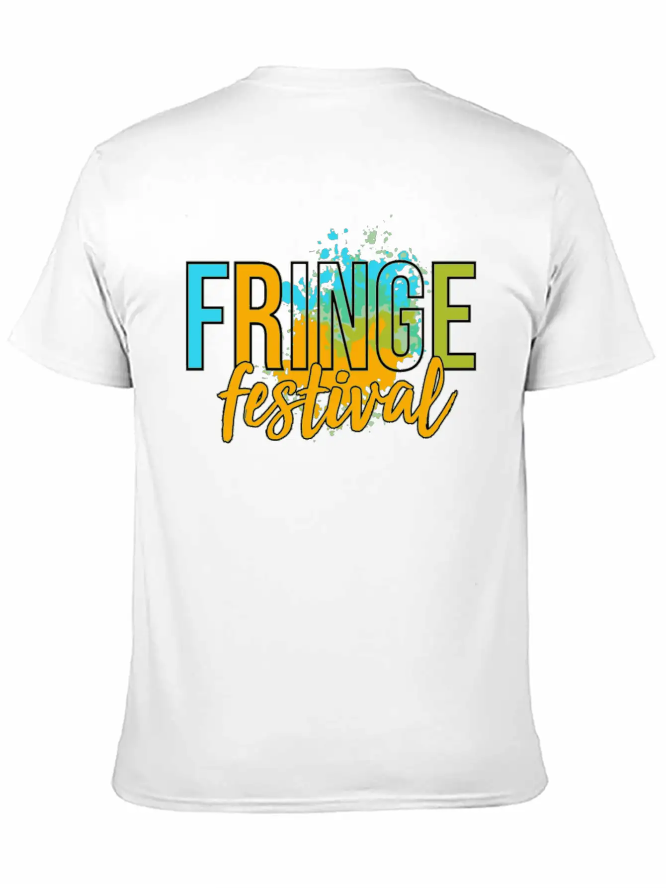 The Fringe Festival Fringe Festival Edinburgh Unisex Short Sleeve Soft Cotton T-Shirt – Casual Everyday Wear