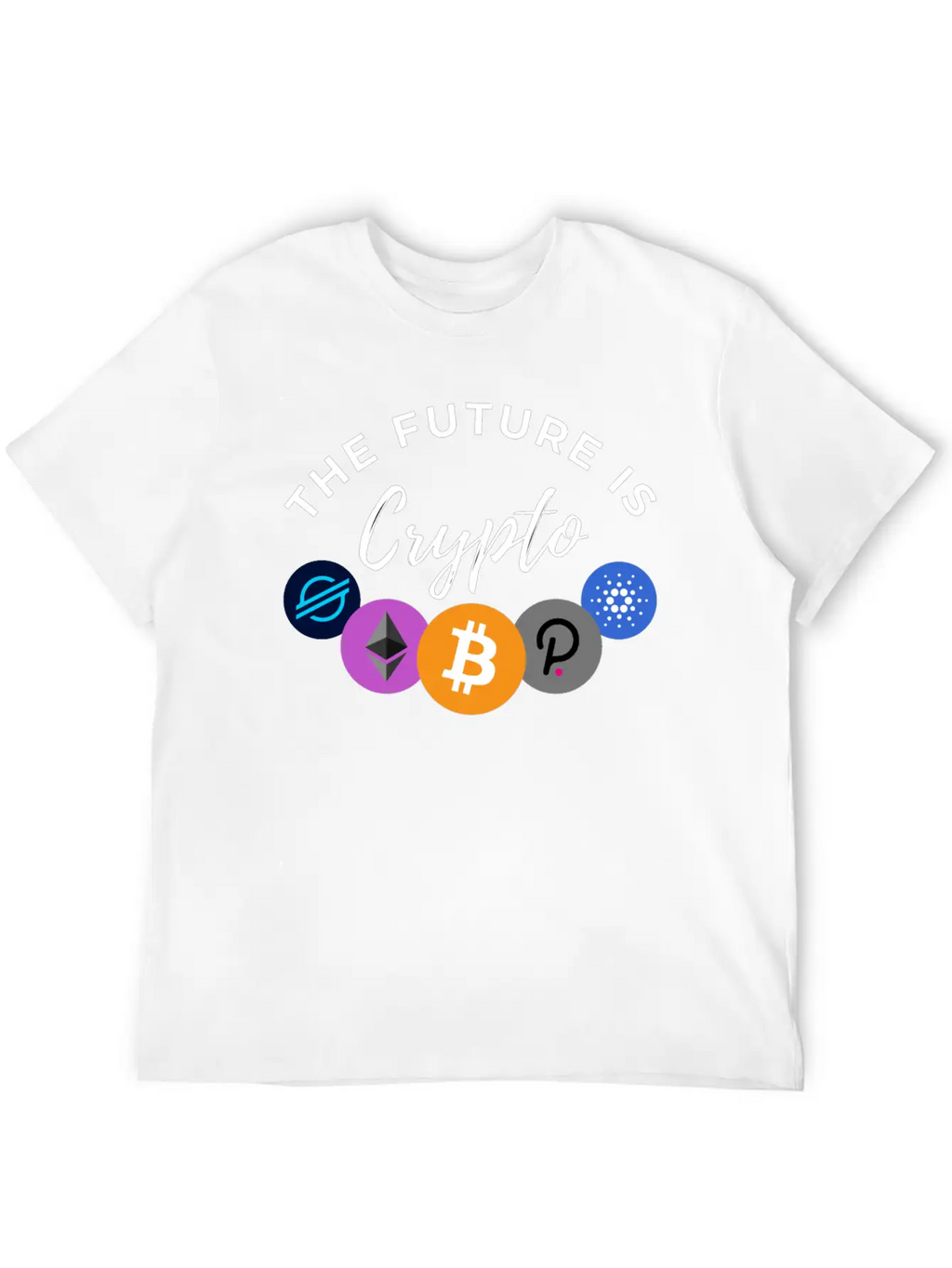 The Future Is Crypto BE Essential Cotton Tee For Daily Outfits – Unisex Style