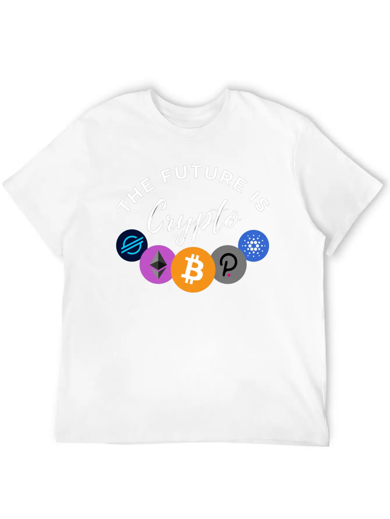 The Future Is Crypto BE Essential Cotton Tee For Daily Outfits – Unisex Style