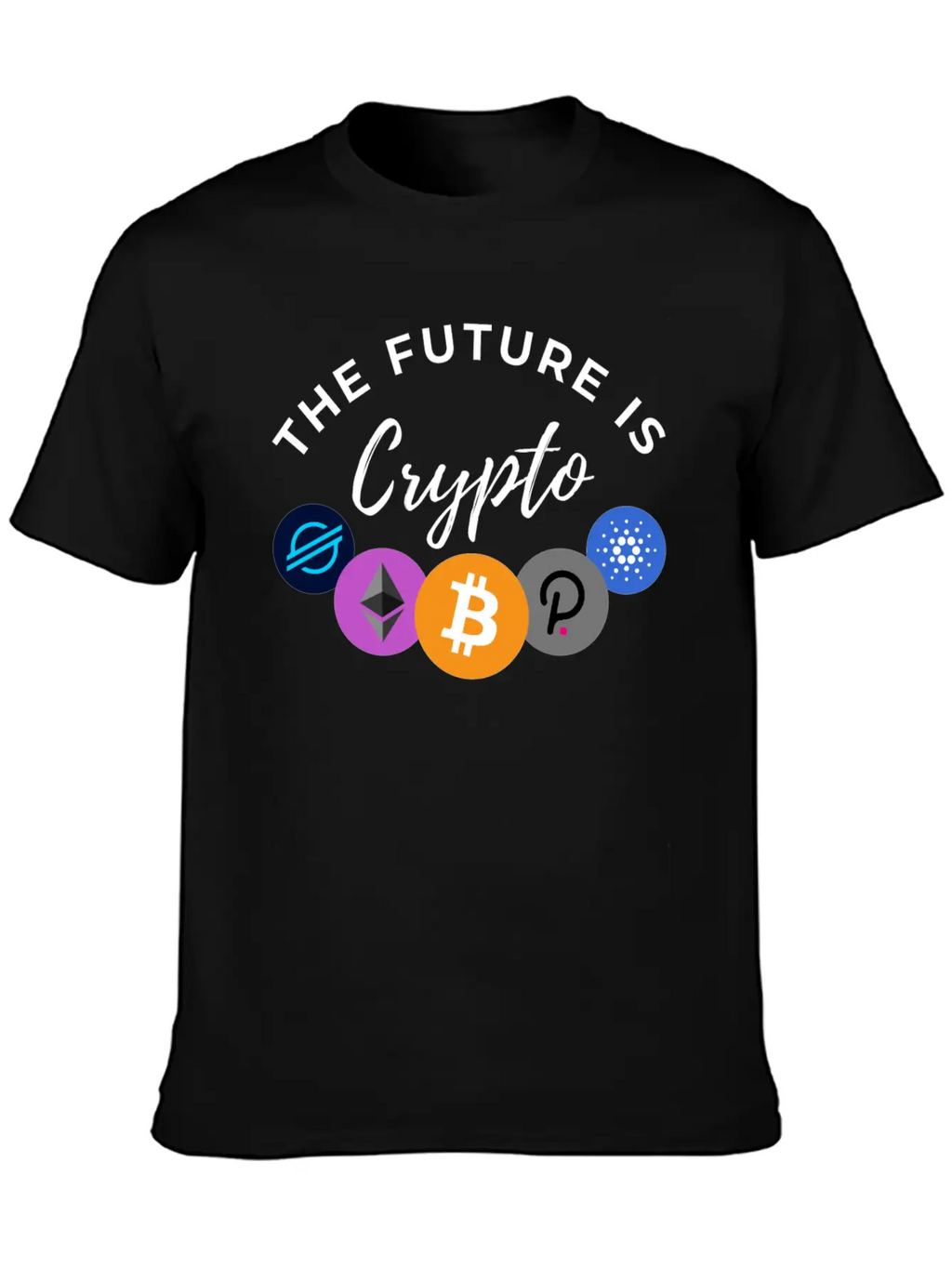 The Future Is Crypto BE Essential Cotton Tee For Daily Outfits – Unisex Style