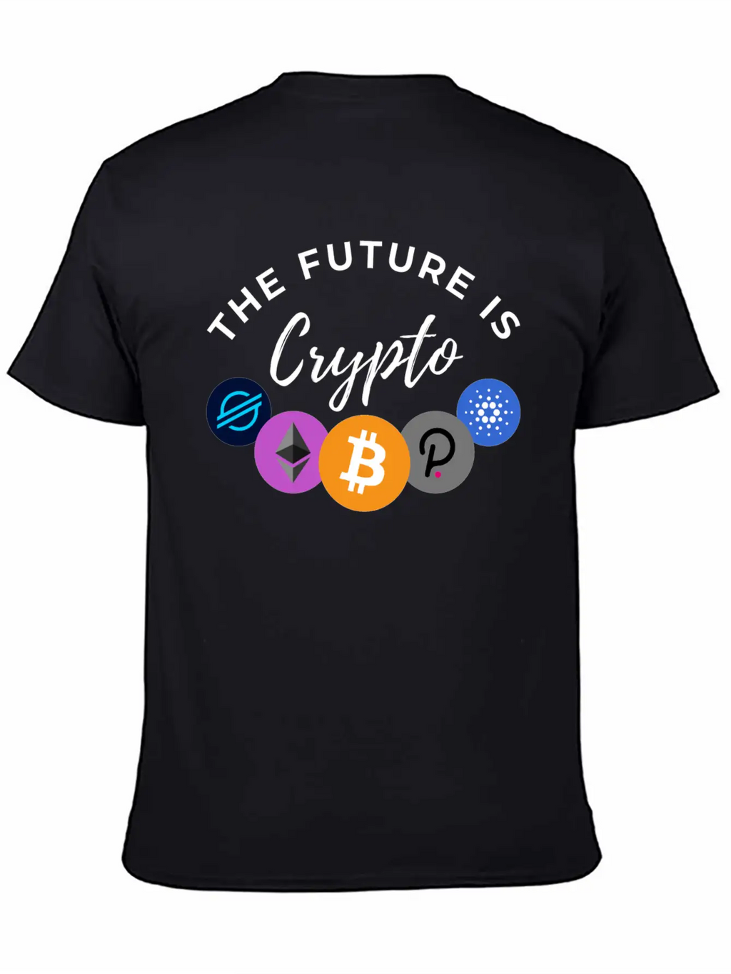 The Future Is Crypto BE Essential Cotton Tee For Daily Outfits – Unisex Style