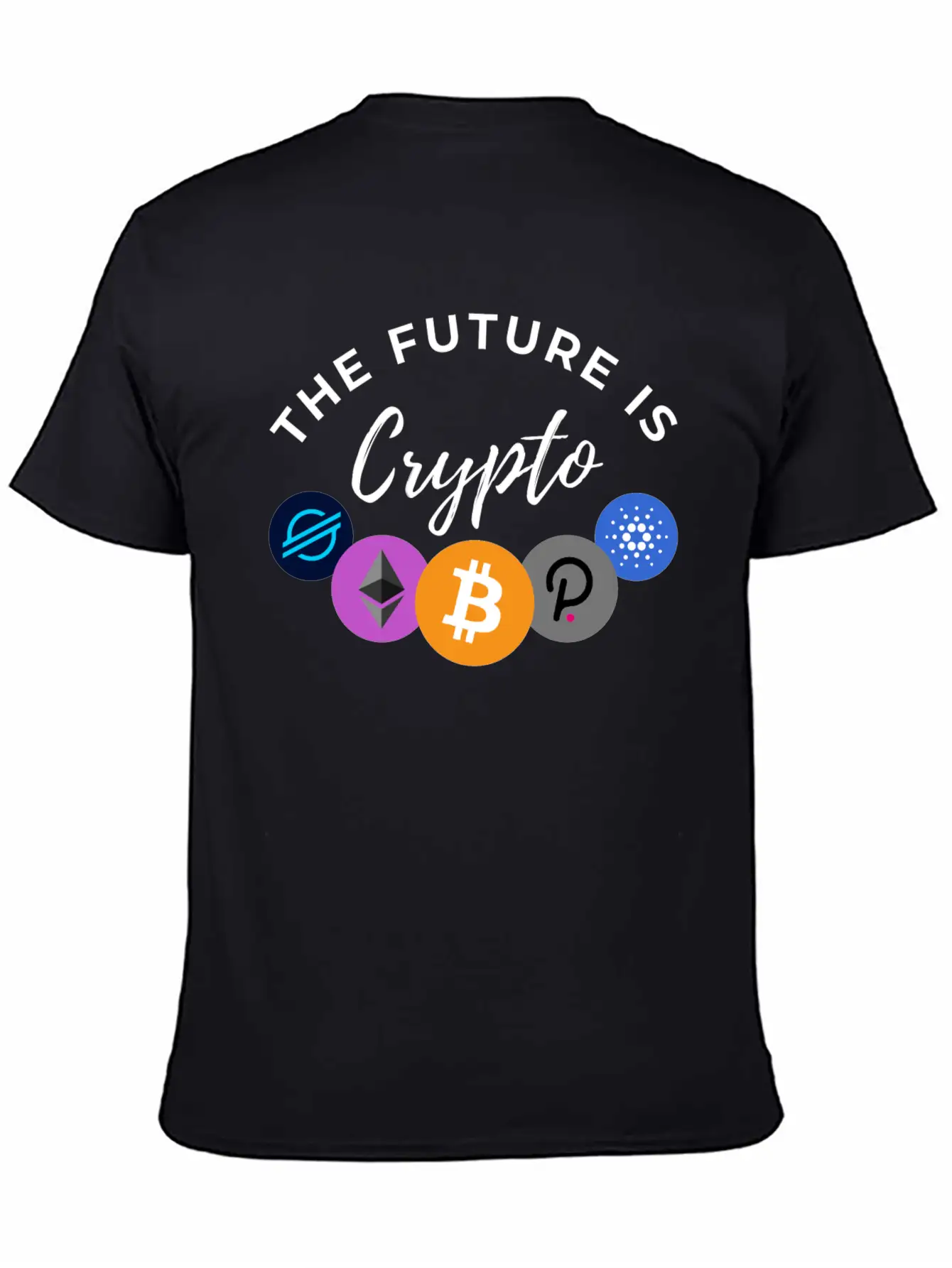 The Future Is Crypto BE Essential Cotton Tee For Daily Outfits – Unisex Style