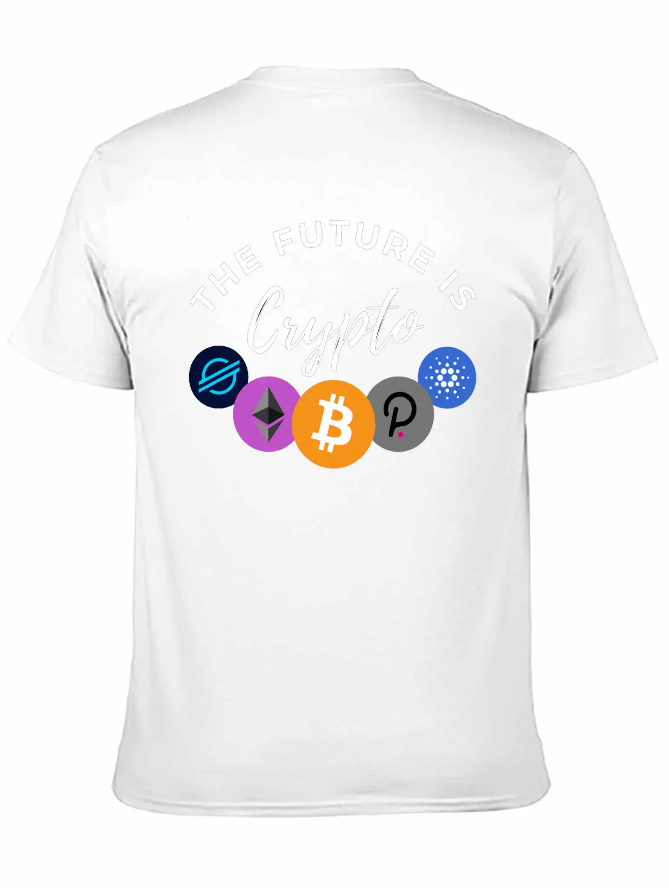 The Future Is Crypto BE Essential Cotton Tee For Daily Outfits – Unisex Style