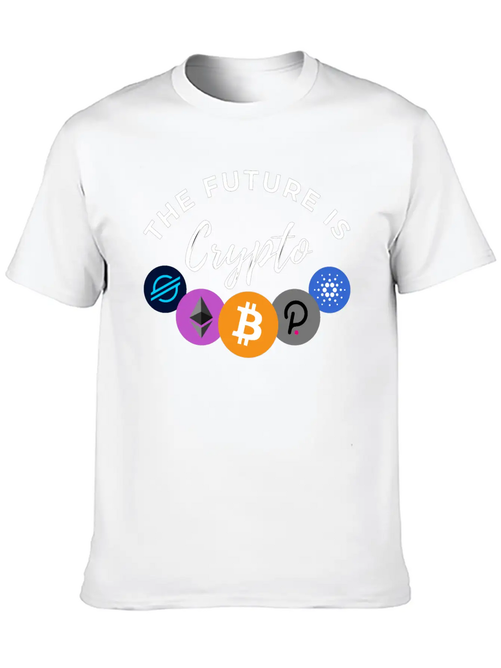 The Future Is Crypto BE Essential Cotton Tee For Daily Outfits – Unisex Style