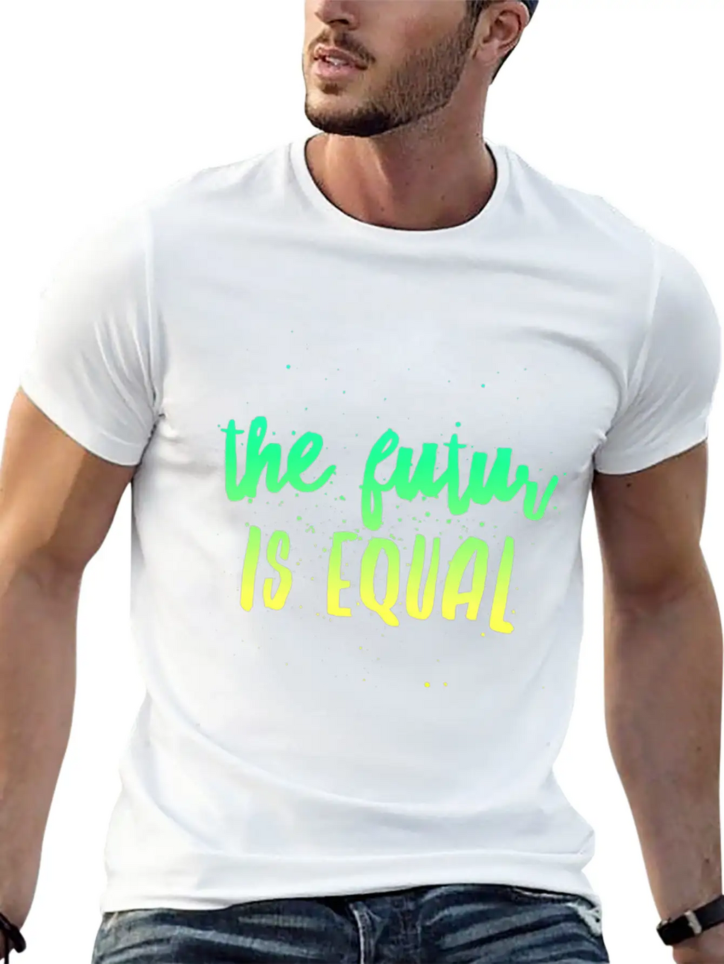 The Future Is Equal Unisex Casual T-Shirt – Clean Design For Daily Comfort