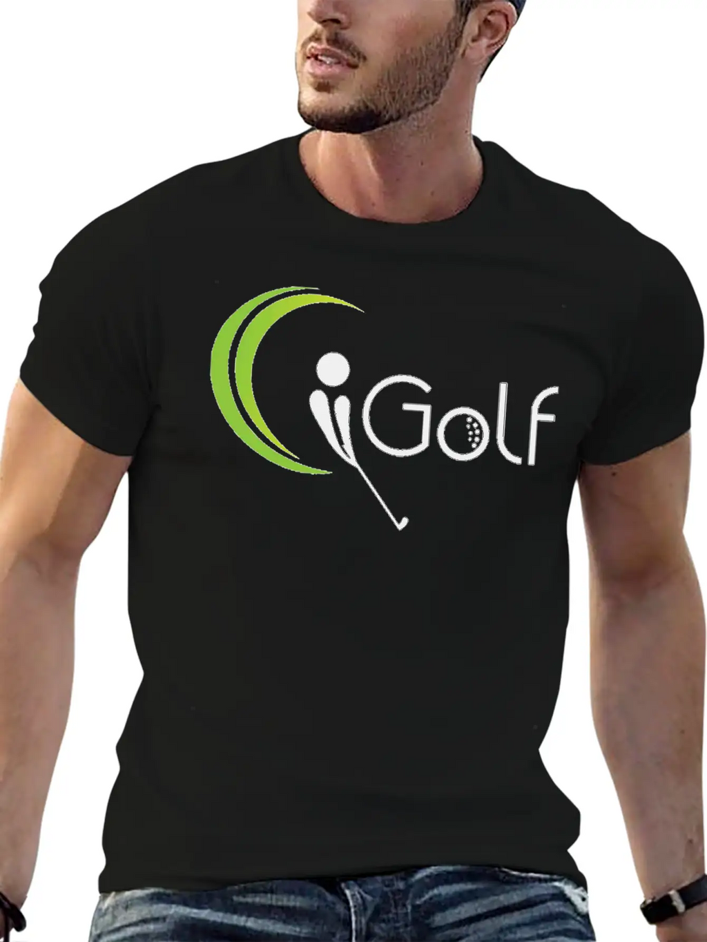 The Golf Sport Unisex Short Sleeve Soft Cotton T-Shirt – Casual Everyday Wear