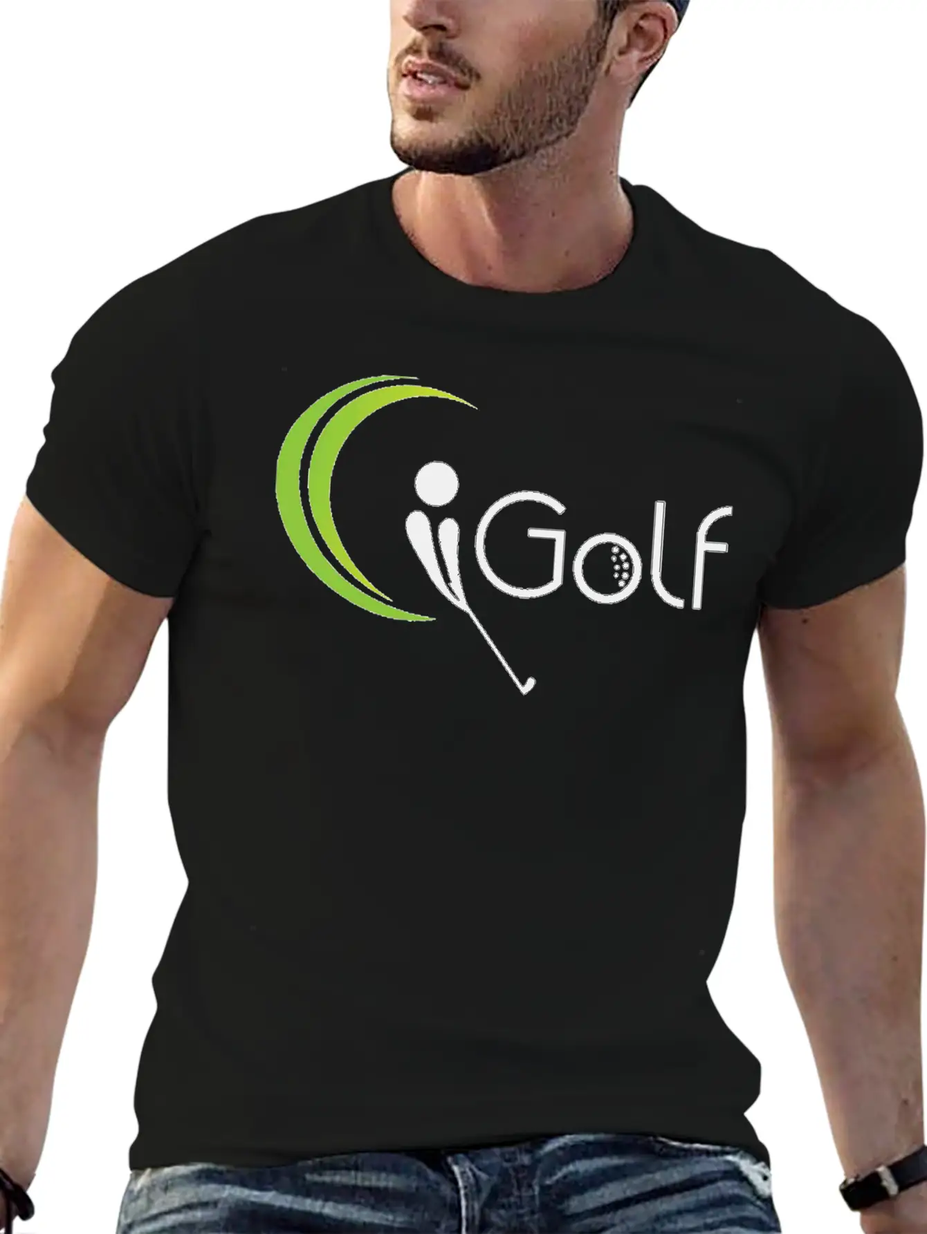The Golf Sport Unisex Short Sleeve Soft Cotton T-Shirt – Casual Everyday Wear