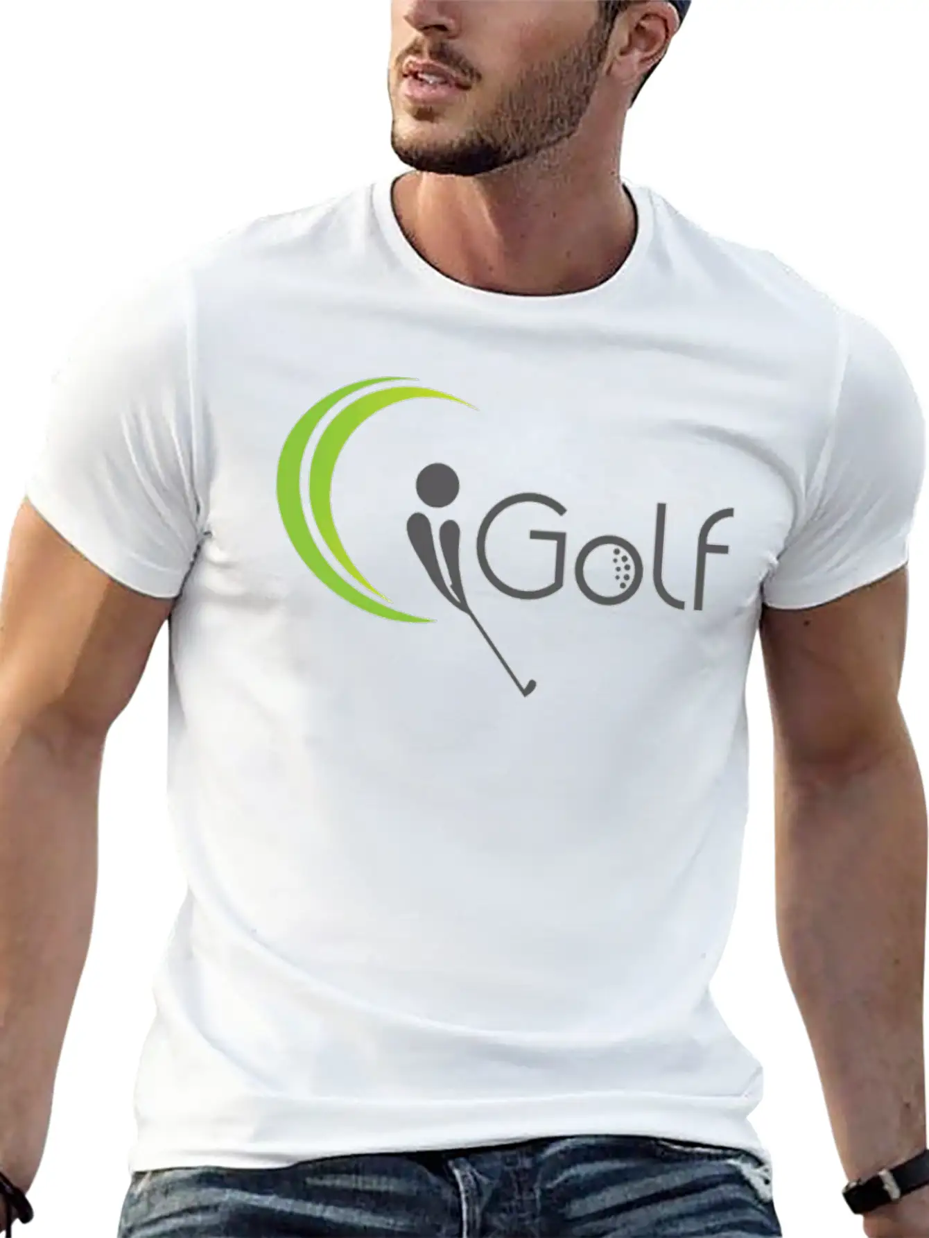 The Golf Sport Unisex Short Sleeve Soft Cotton T-Shirt – Casual Everyday Wear